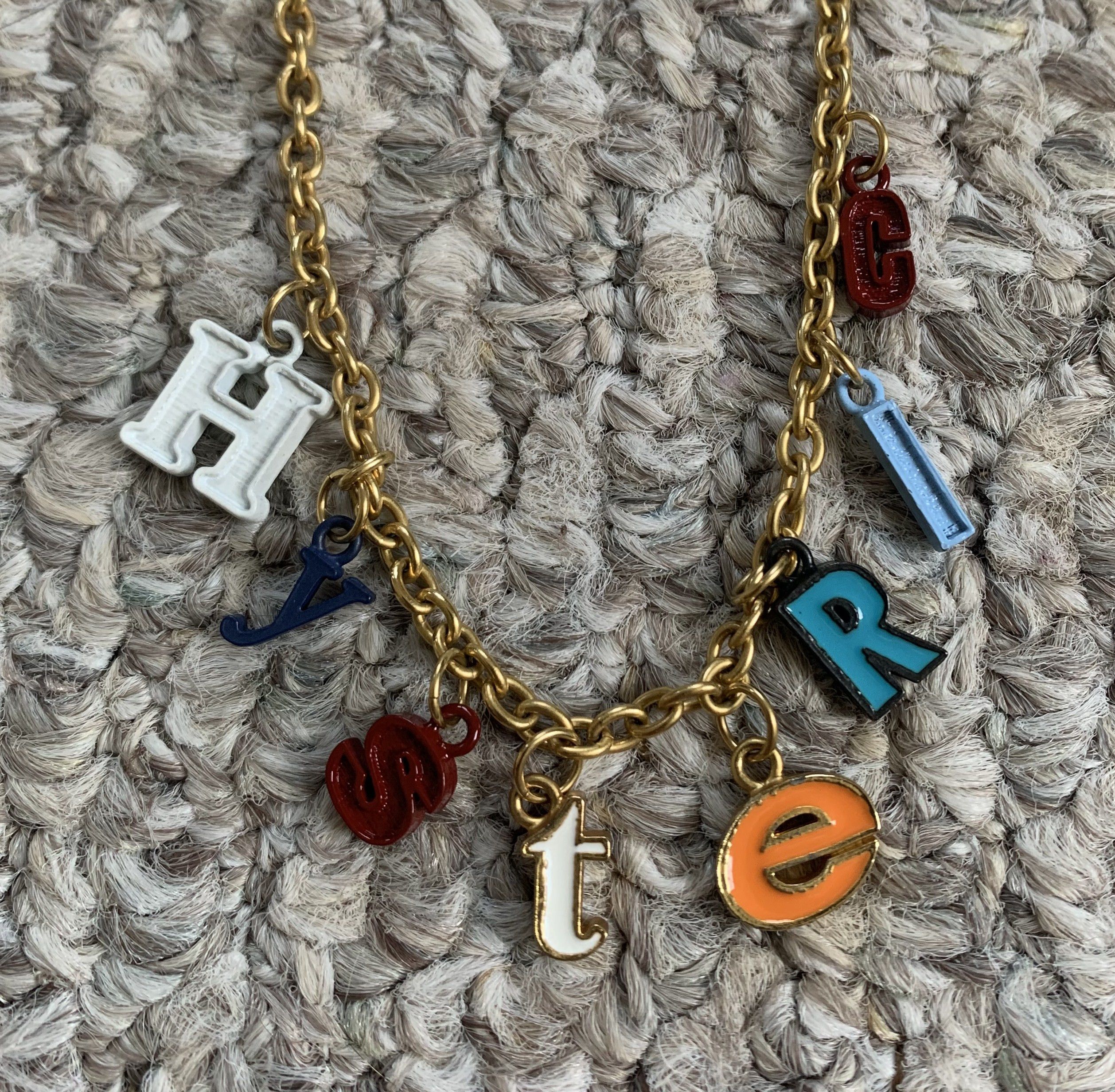 Hysteric Glamour Hysteric Glamour Spellout Charm Necklace Size ONE SIZE - 2 Thumbnail
