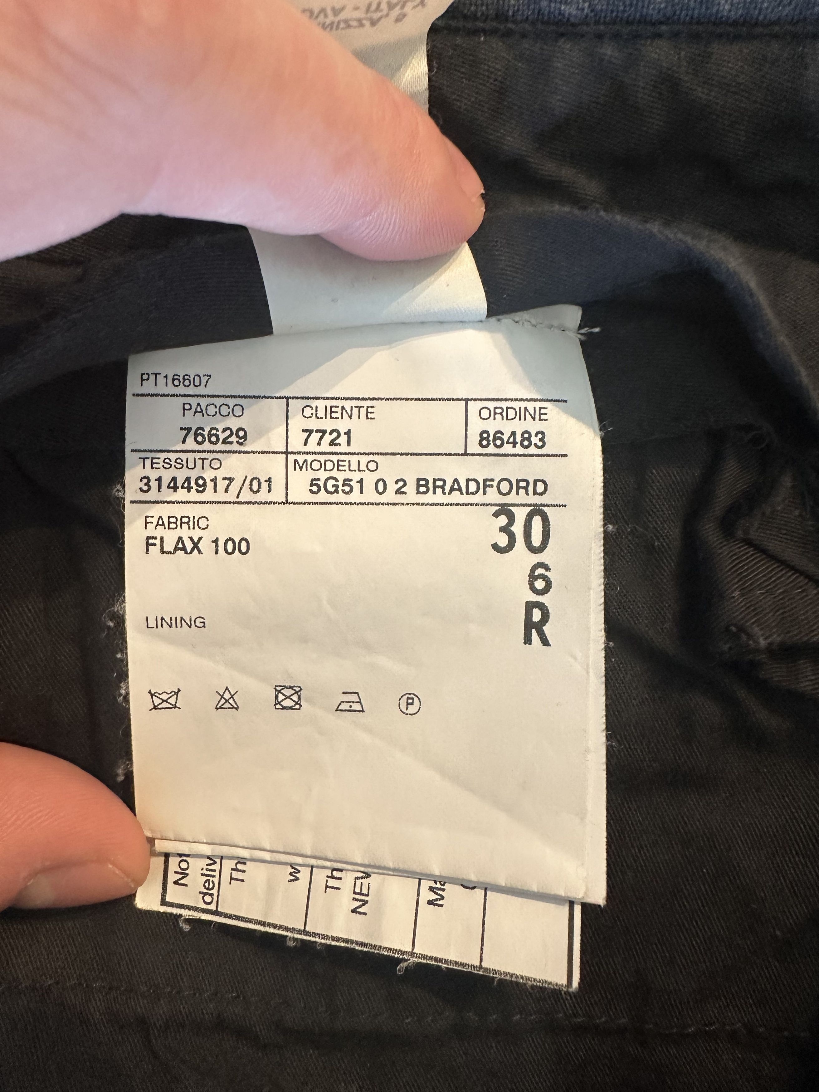 Polo Ralph Lauren Vintage Italian Linen Pants Size US 30 / EU 46 - 5 Thumbnail