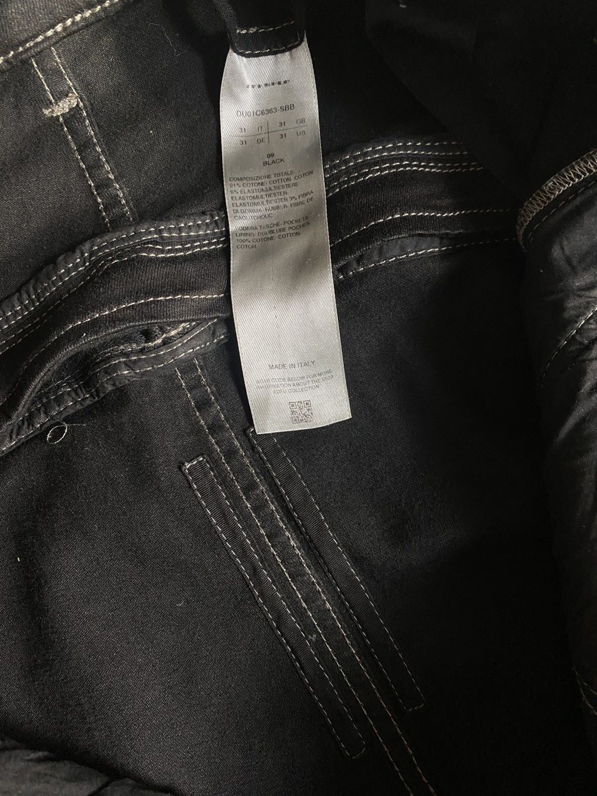 Rick Owens Rick Owens Bolans Banana Cut Waxed Size US 31 - 5 Thumbnail