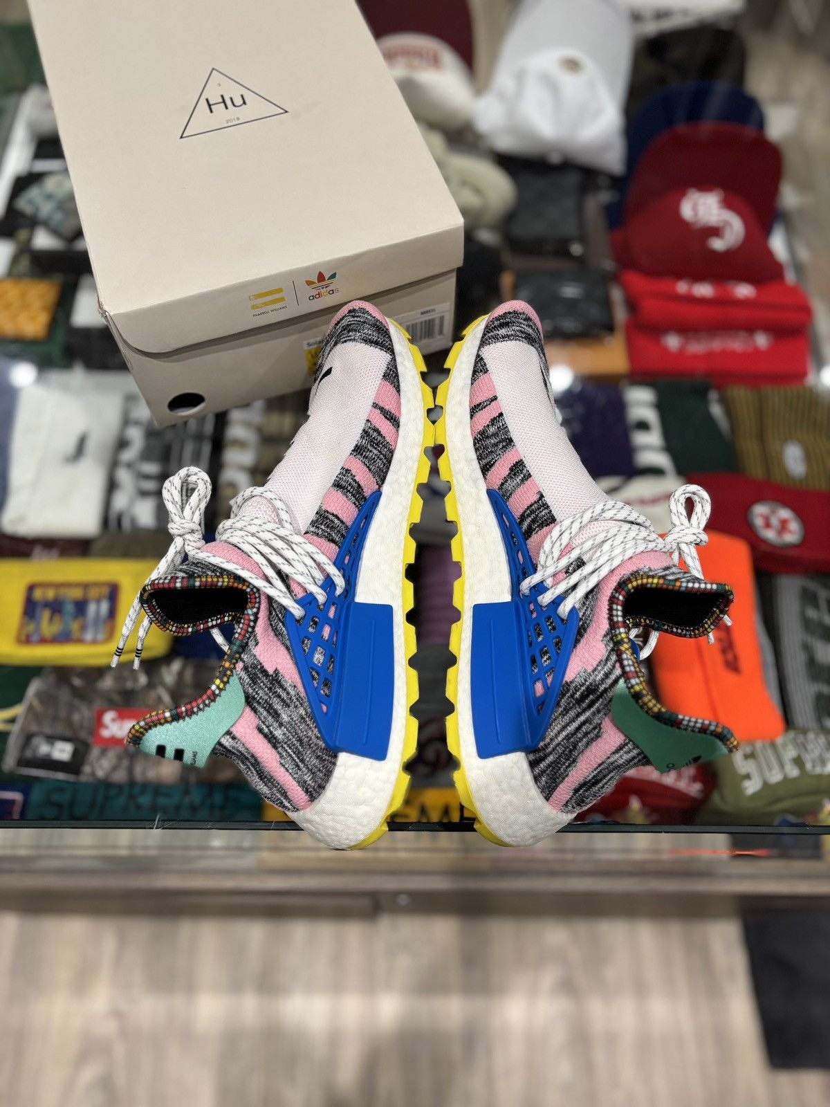 Adidas Adidas NMD Hu Pharrell Solar Pack Mother Size: 11.5 Size US 11.5 / EU 44-45 - 5 Thumbnail