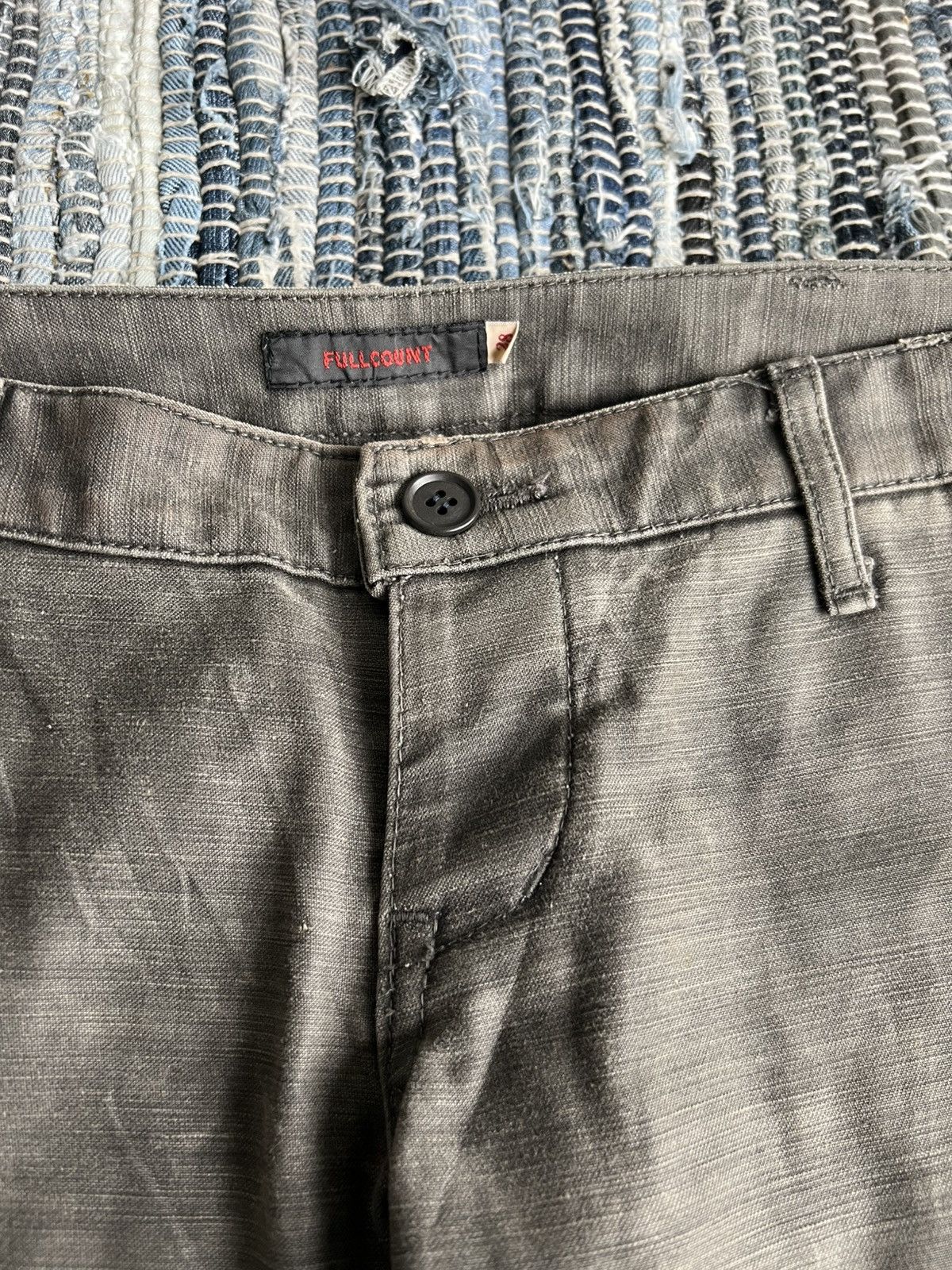 Full Count & Co. × Moleskine × Vintage Vintage Full Count 🇯🇵 Moleskin Cargo Military Trousers Pants Size US 28 / EU 44 - 4 Thumbnail