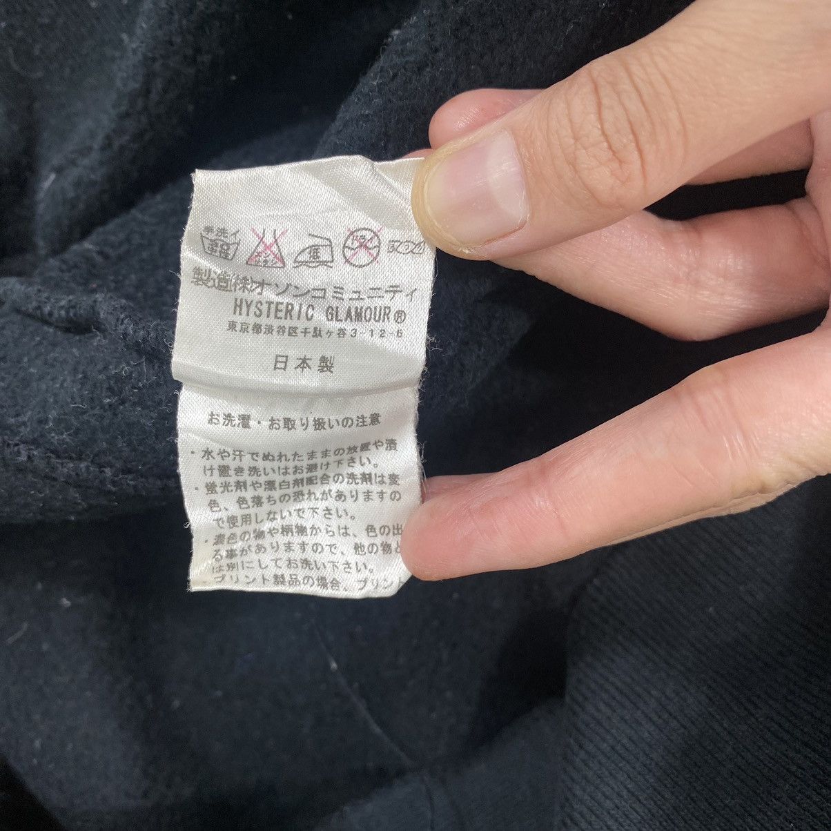 Hysteric Glamour Vintage HYSTERIC GLAMOUR Punk Brand Print Black Button Up Size US M / EU 48-50 / 2 - 7 Thumbnail