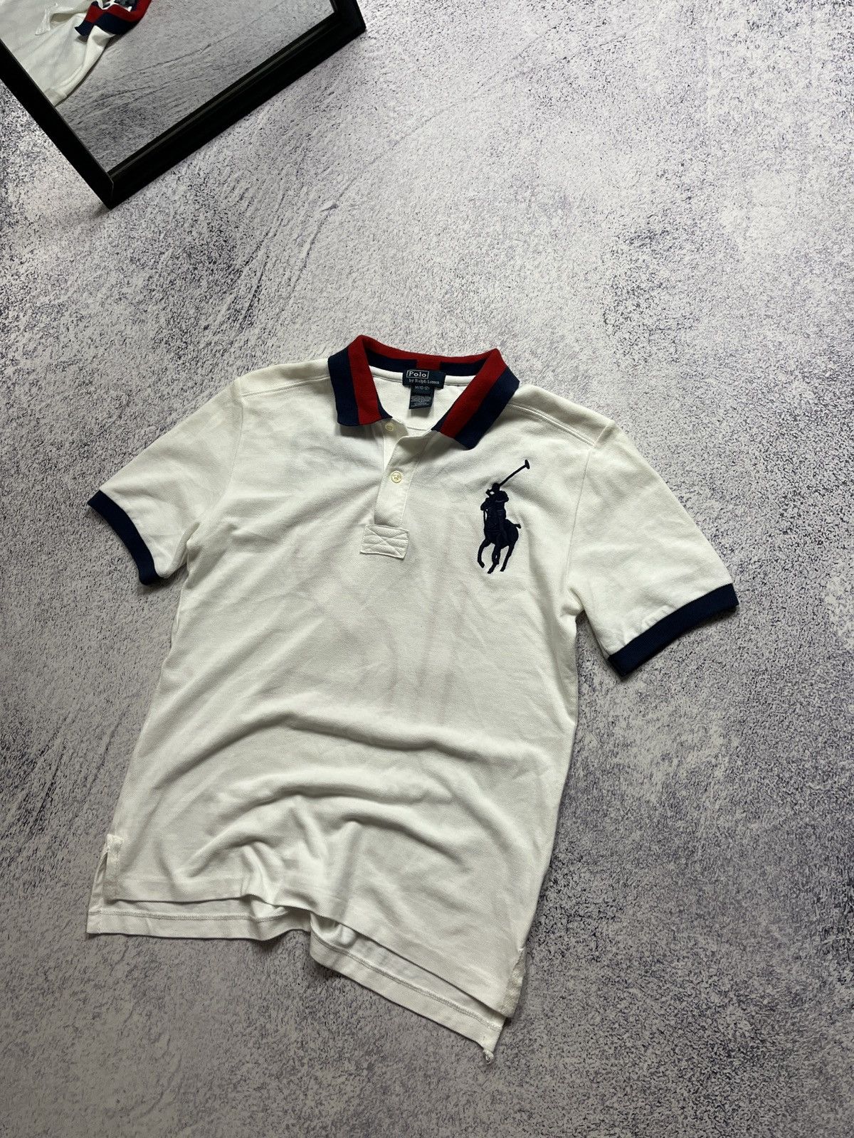 Polo Ralph Lauren Vintage Polo Ralph Lauren Chief Keep England #12 Polo Shirt Size US XS / EU 42 / 0 - 3 Thumbnail