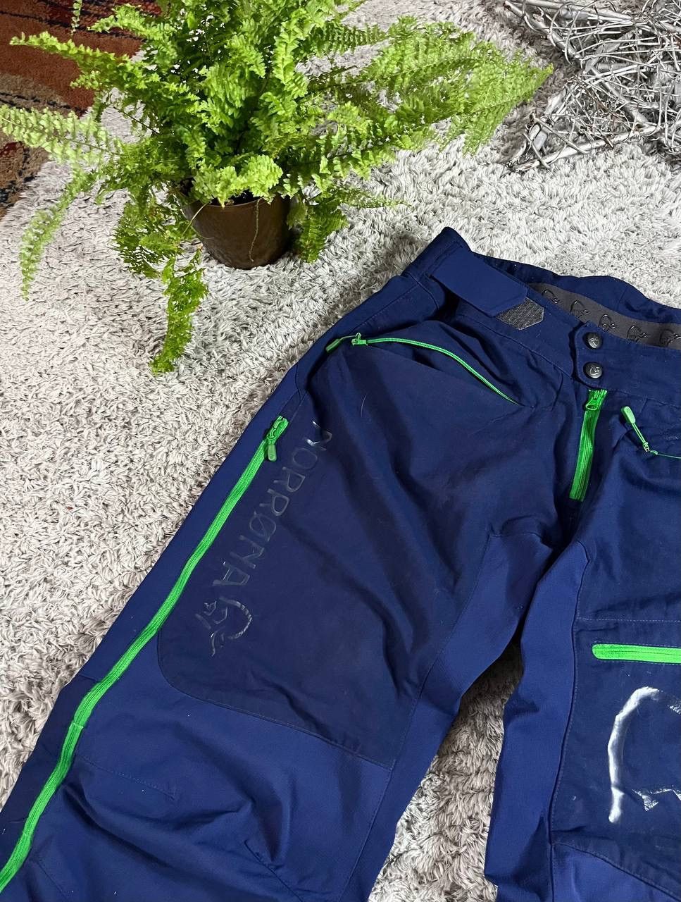 Norrona Norrøna Pants Gorpcore Outdoor Streetwear Big Logo Rare Size US 32 / EU 48 - 4 Thumbnail