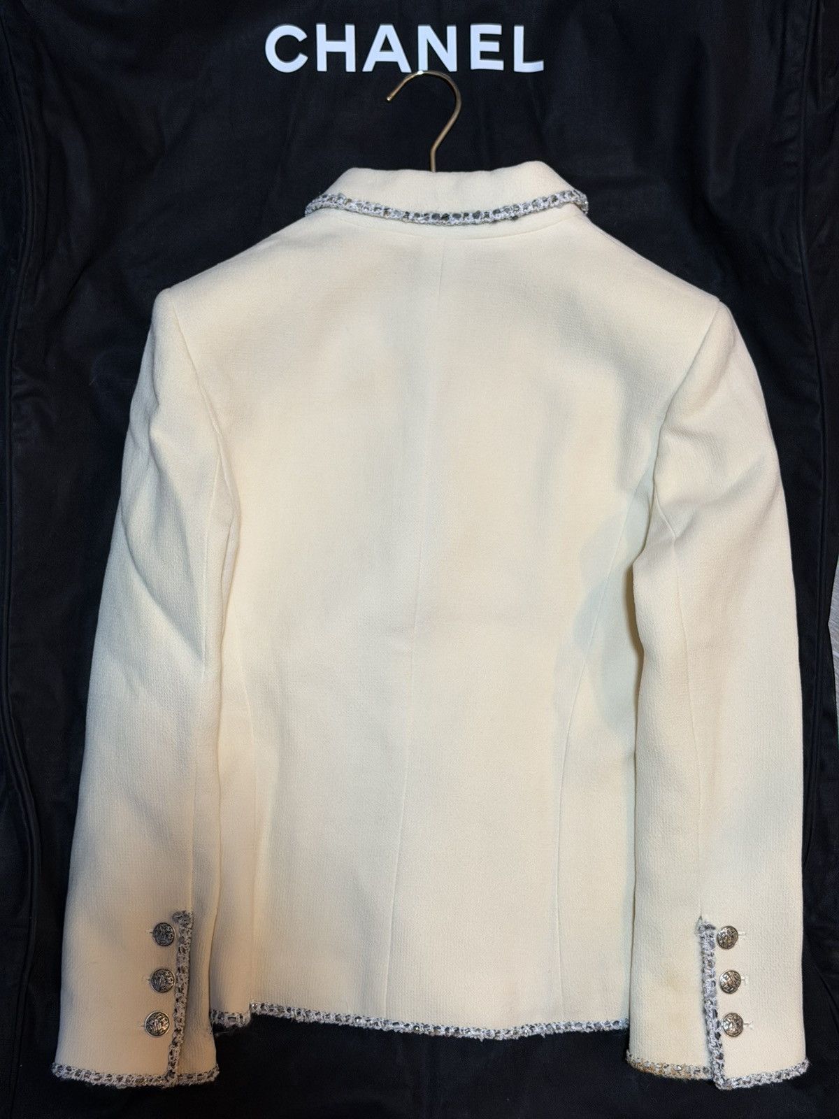 Chanel 2005 Rare Chanel “The Devil Wears Prada” Wool Jacket Size M / US 6-8 / IT 42-44 - 2 Thumbnail