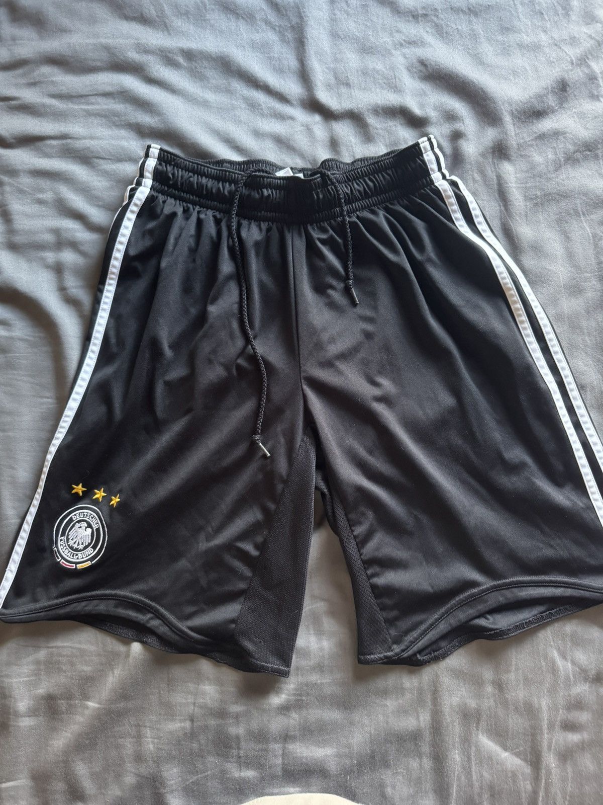 Adidas Adidas silky German soccer shorts Size US 30 / EU 46 - 1 Thumbnail
