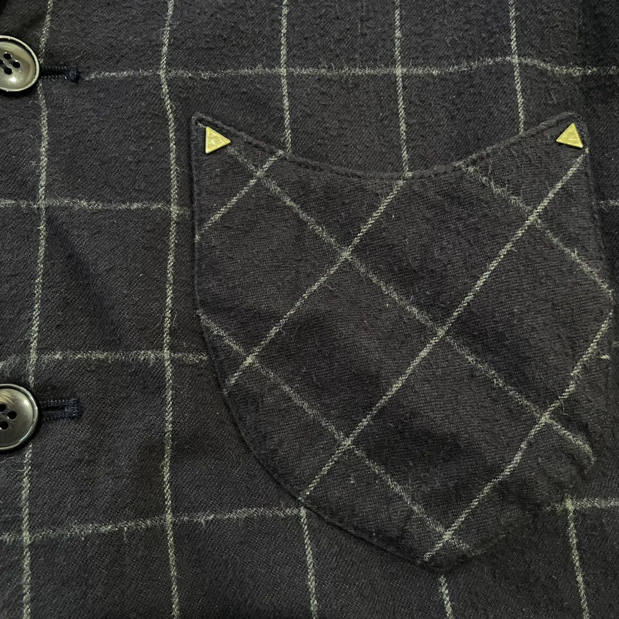 Ne-Net Ne-net Kazuaki Takashima Triangle Rivet Pocket Windowpane Size M / US 6-8 / IT 42-44 - 7 Thumbnail