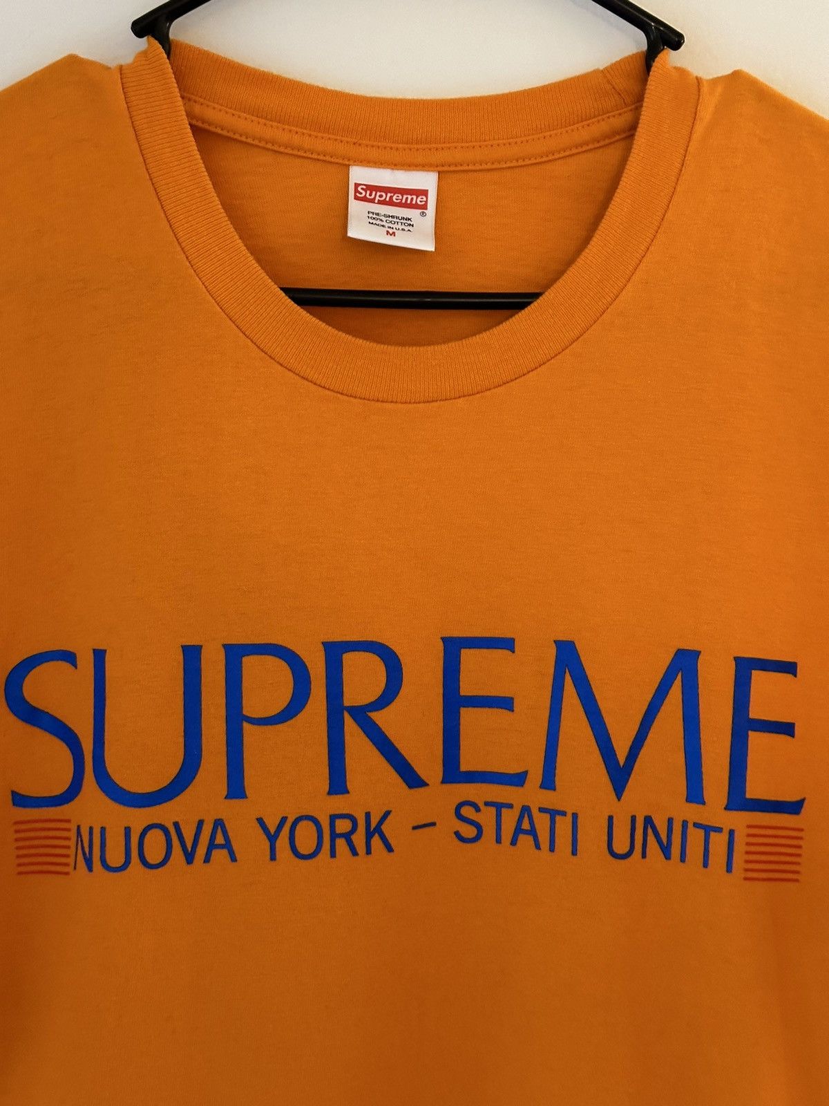 Supreme Supreme Nuova York Tee Size US M / EU 48-50 / 2 - 2 Thumbnail