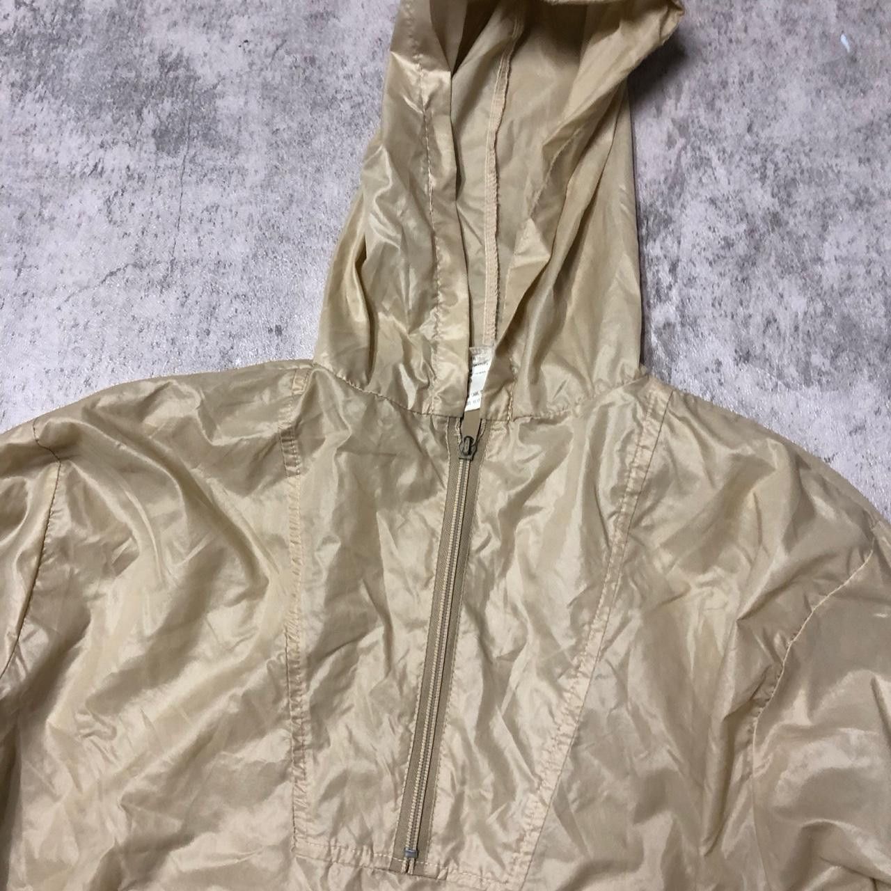Other Tan and cream lightweight windbreaker jacket #streetwear Size M / US 6-8 / IT 42-44 - 2 Thumbnail