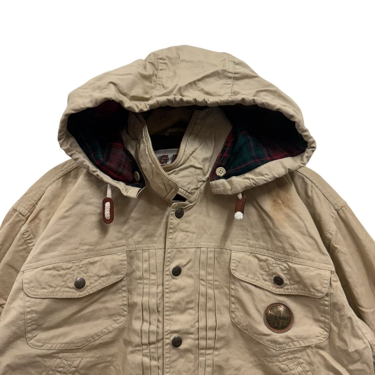 If Six Was Nine Vintage Gembony Hoodie Cropped Jacket Size US L / EU 52-54 / 3 - 3 Thumbnail