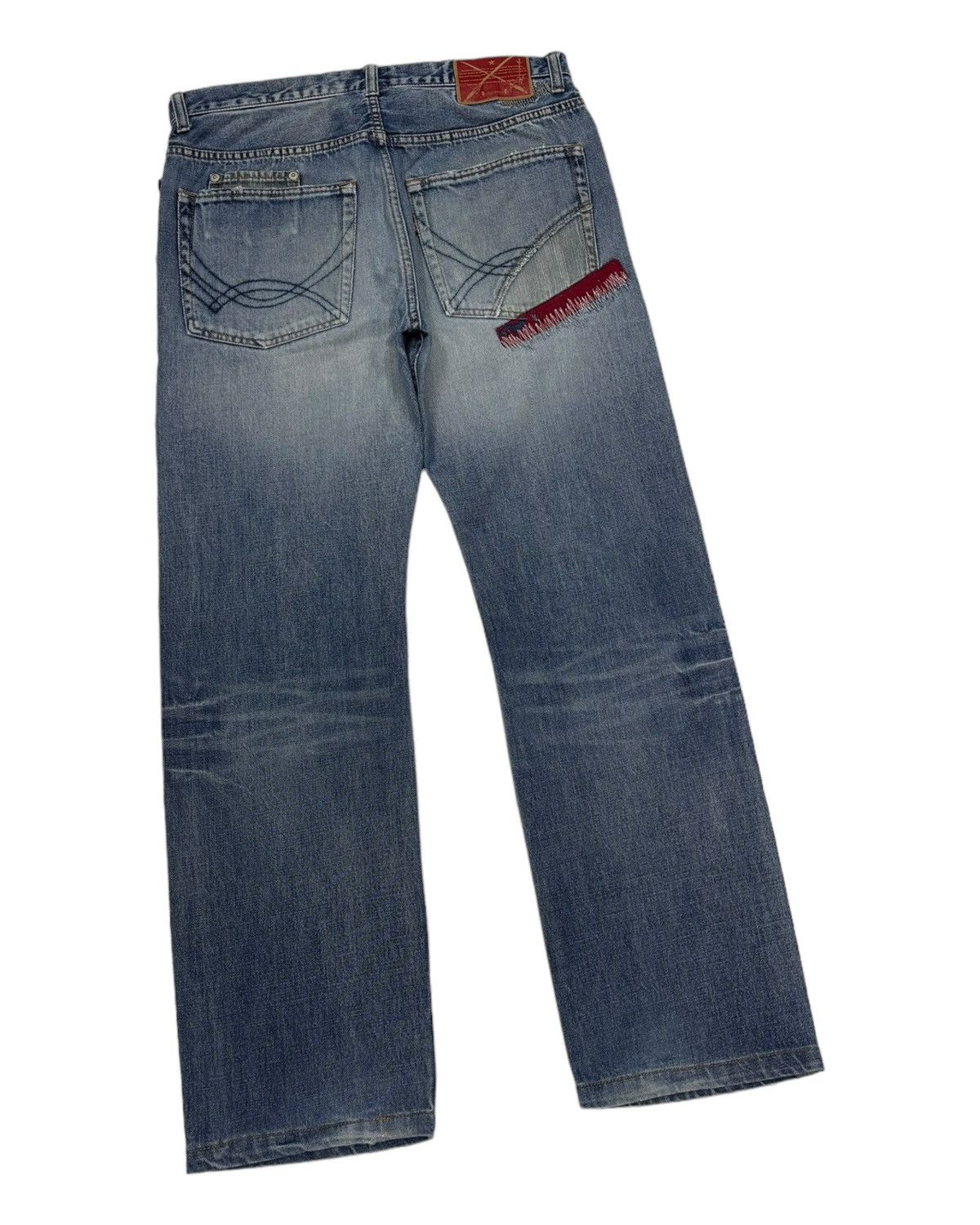 QUENCHLOUD QUENCH JAPAN TECHNICAL DISTRESS PUNK UNDERCOVER DESIGN Size US 32 / EU 48 - 4 Thumbnail