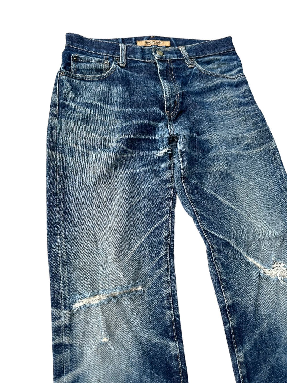 Uniqlo Uniqlo rusty wash denim jeans Size US 30 / EU 46 - 4 Thumbnail