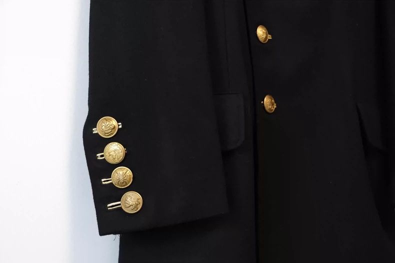 Yohji Yamamoto Yohji Yamamoto 19 AW Gold Button Sheepskin People's Jacket Size US L / EU 52-54 / 3 - 5 Thumbnail