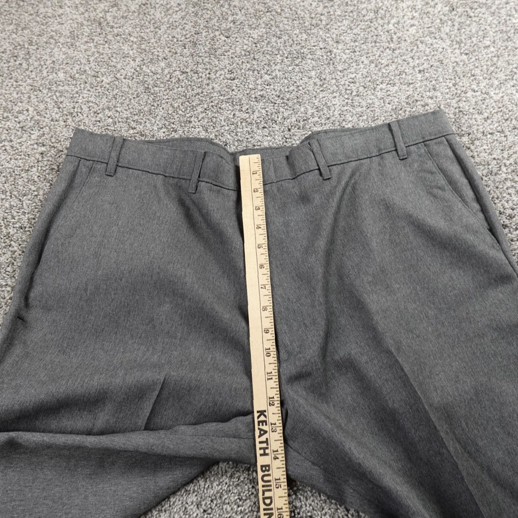 VTG Levis Pants Mens 44X32 Gray Dress Pants Slacks Chino Straight Leg 90s  USA Office Career