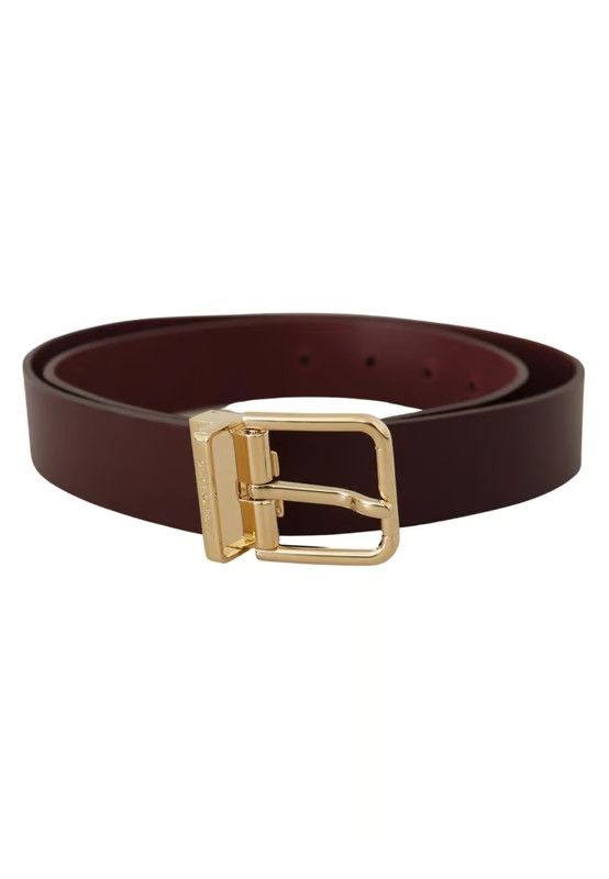 Dolce & Gabbana o1y1224 Size : 36 / Leather Belt in Brown Size 36 - 3 Thumbnail