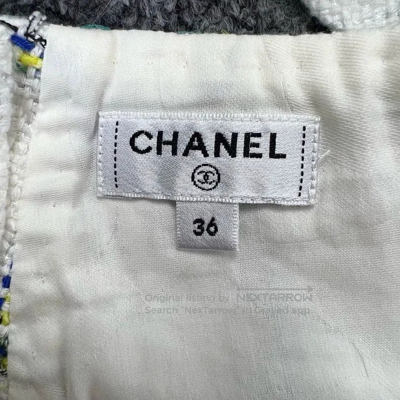 Chanel Chanel Woven Plaid Halter Top. Size US XS / EU 42 / 0 - 6 Thumbnail