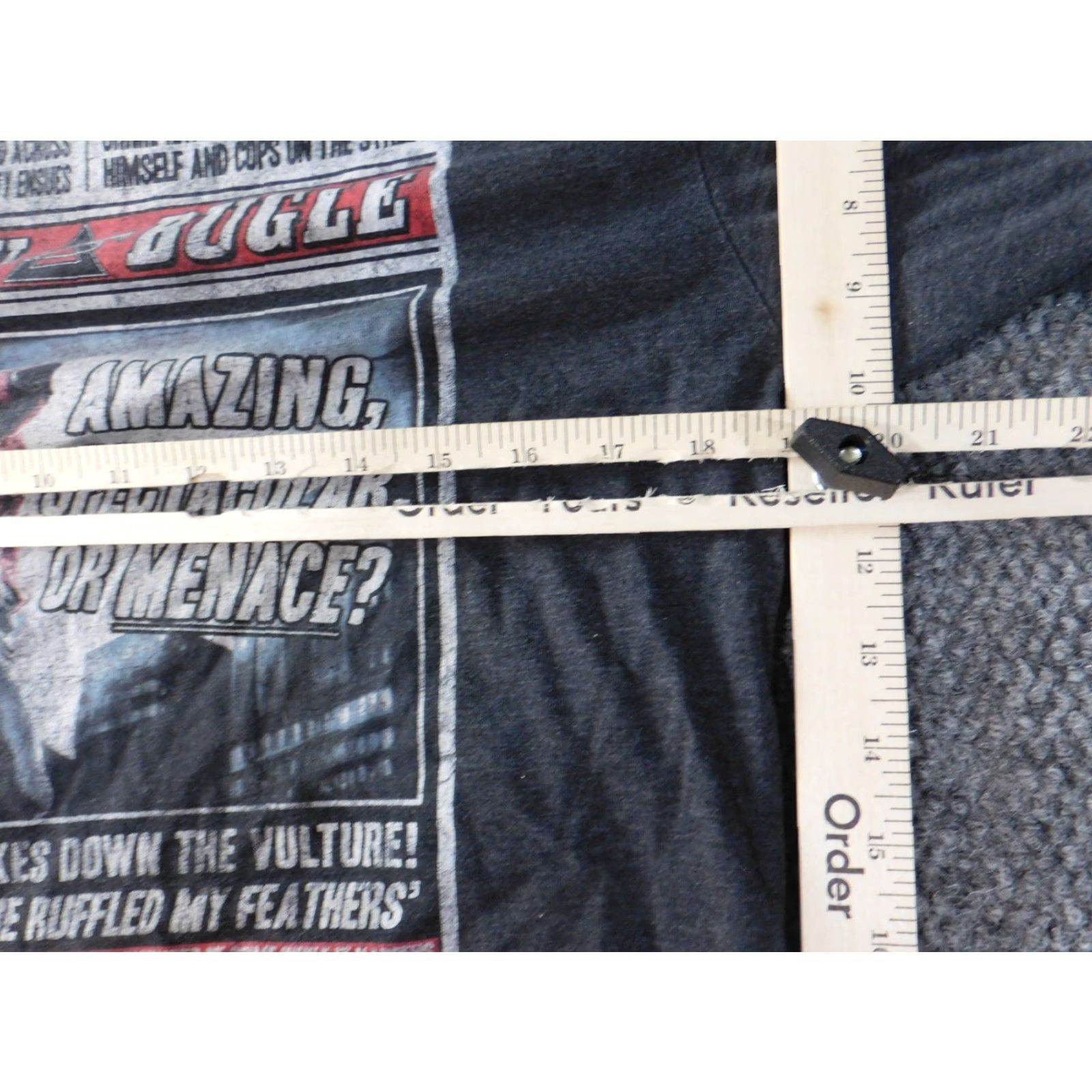 Vintage Marvel Shirt Mens T-Shirt Crew Neck Gray Medium Size US M / EU 48-50 / 2 - 4 Thumbnail