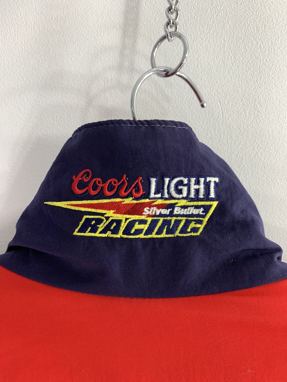 NASCAR × Vintage NASCAR Coors Light Racing Silver Bullet Sabco Team Jacket Size US XL / EU 56 / 4 - 9 Thumbnail
