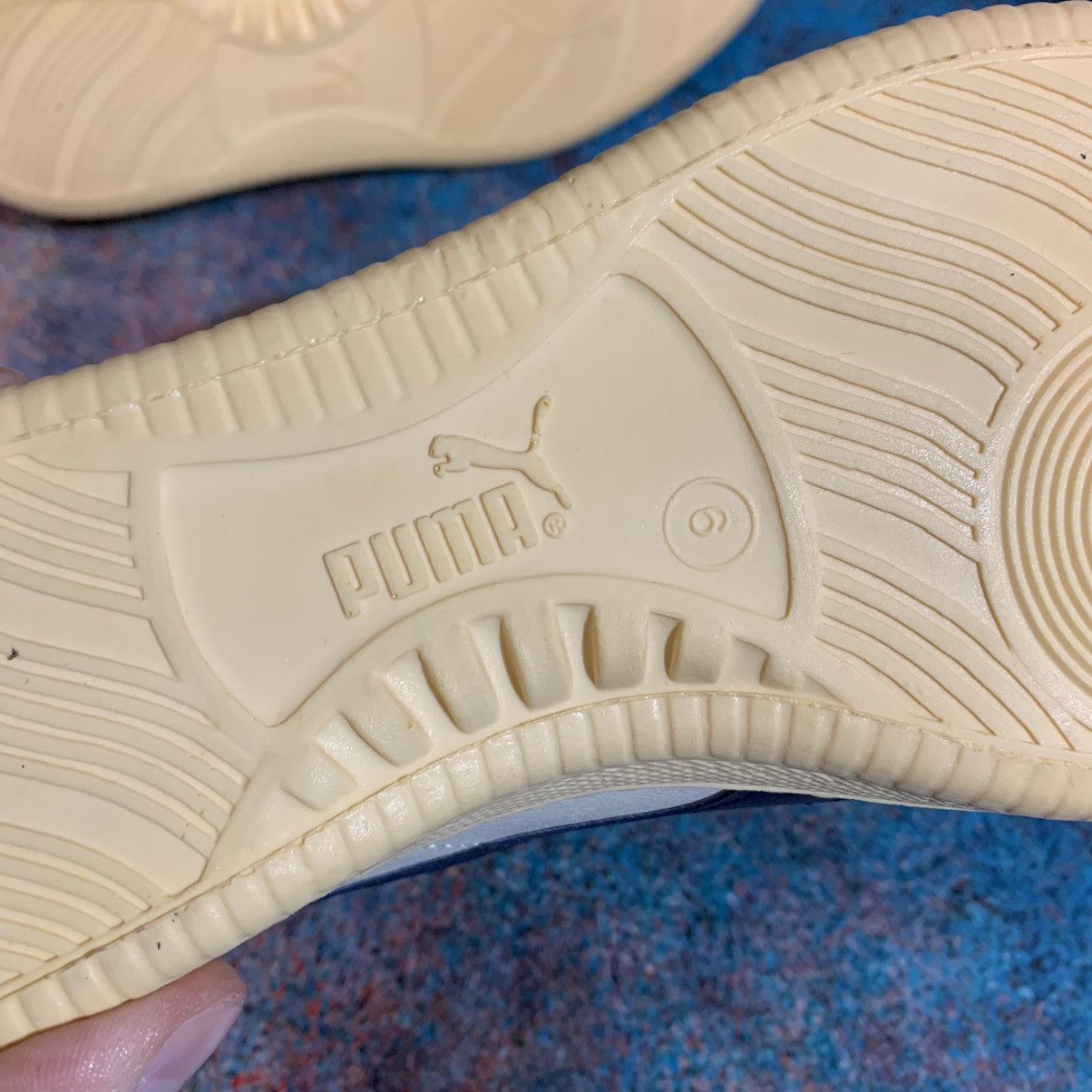 Puma × Vintage 🔥Puma Blue Star Vintage Leather Sneakers Size 6, 25 cm Size US 6 / EU 39 - 8 Thumbnail