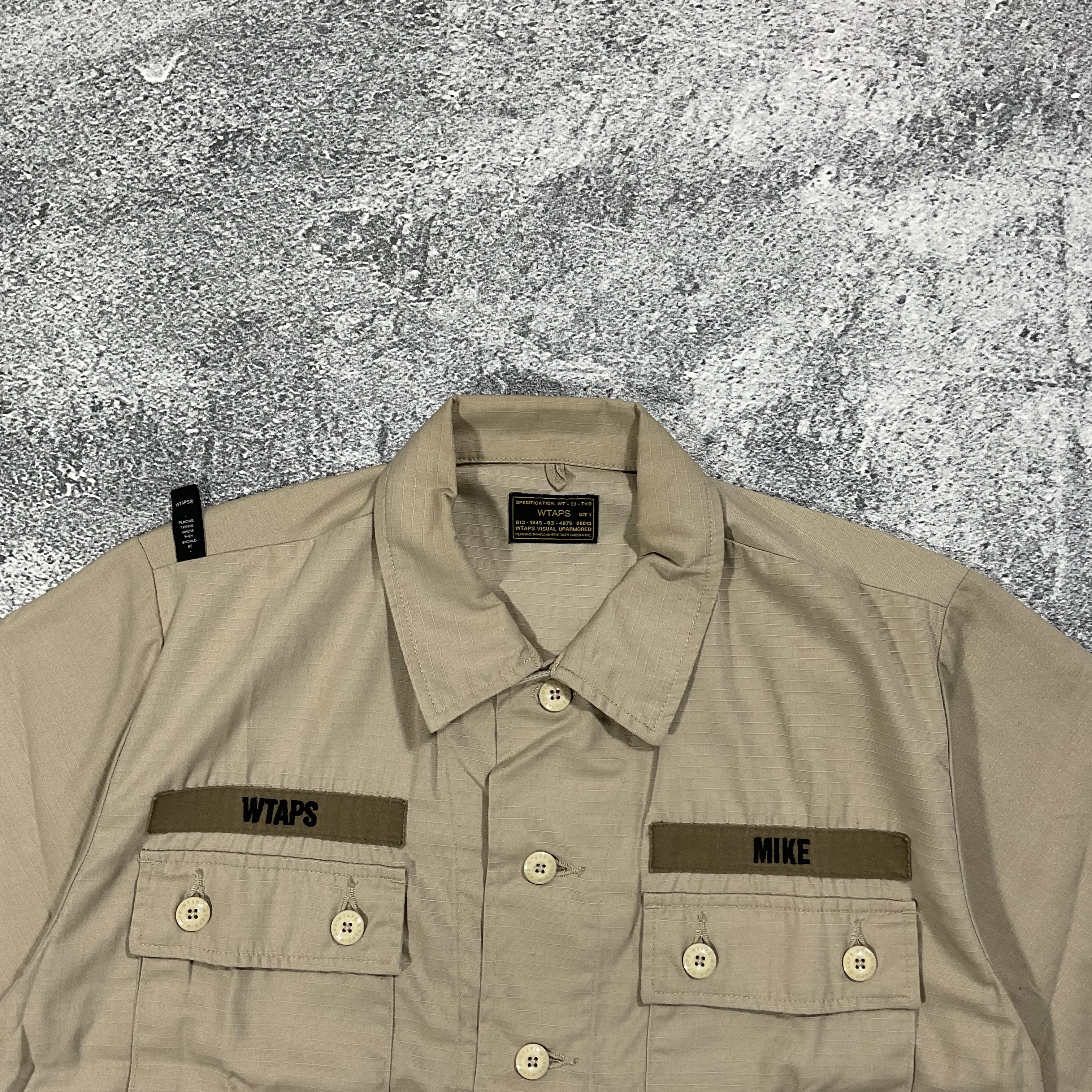Wtaps Wtaps jungle ss shirt copo ripstop 2017 Size US M / EU 48-50 / 2 - 3 Thumbnail