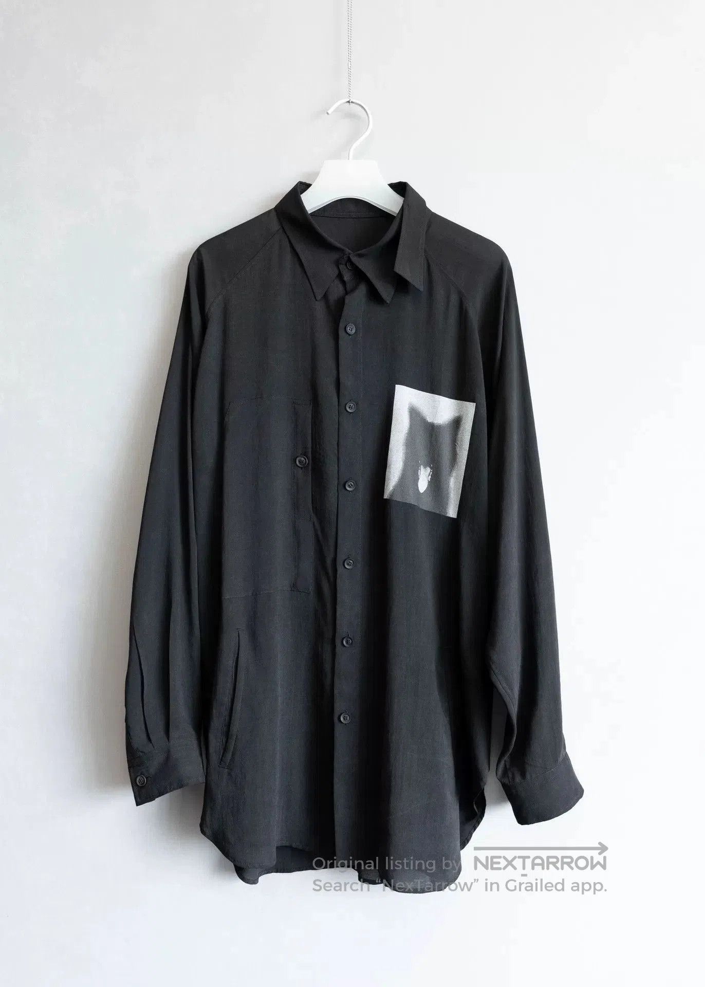 Yohji Yamamoto Yohji Yamamoto Dog Print Long Sleeve Shirt. Size US M / EU 48-50 / 2 - 1 Thumbnail