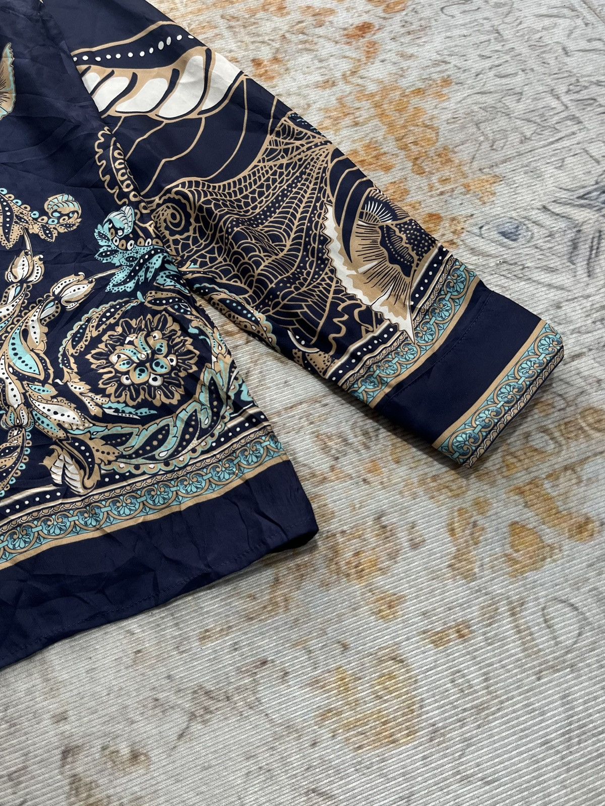Versace Rare‼️ Versace Collection Barocco Print 100% Silk Size US S / EU 44-46 / 1 - 4 Thumbnail