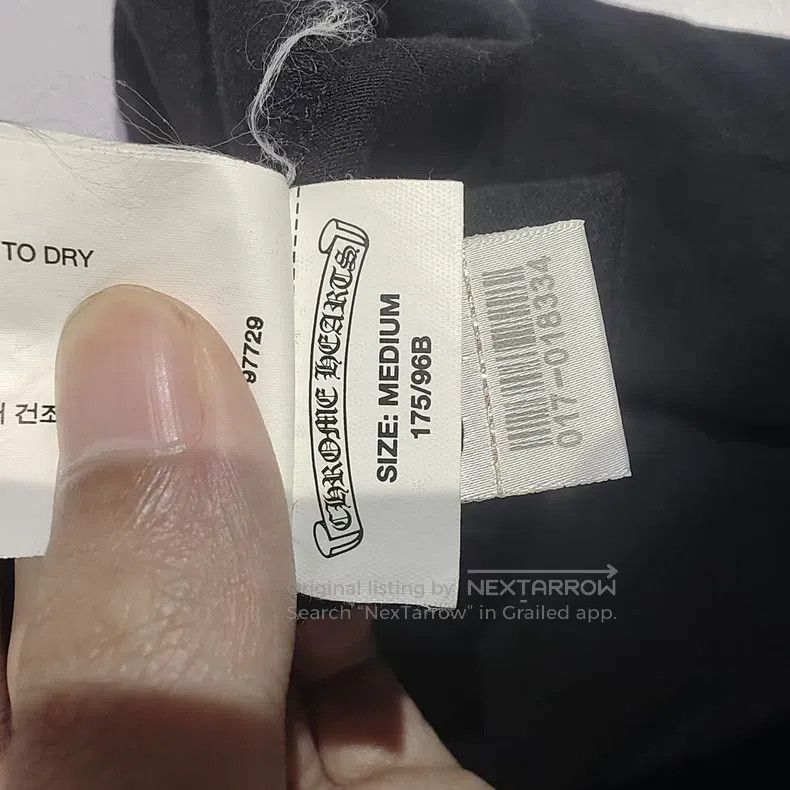 Chrome Hearts CHROME HEARTS Size M Behind the big printed logo long sleev Size US M / EU 48-50 / 2 - 8 Thumbnail
