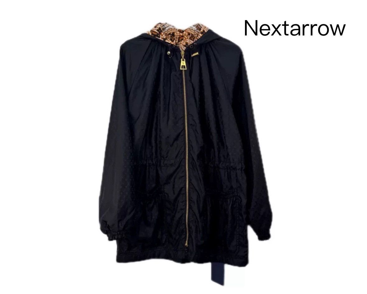 Louis Vuitton Louis Vuitton Black sleeve leather label hooded jacket Size US S / EU 44-46 / 1 - 1 Thumbnail