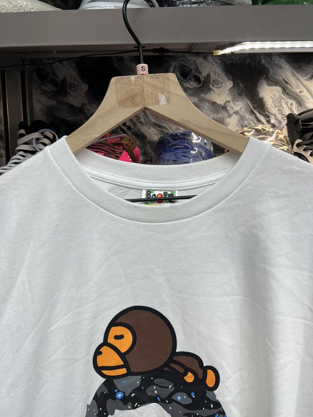 Bape Bape Space Camo Milo On Big Ape Tee Size US XXL / EU 58 / 5 - 3 Thumbnail