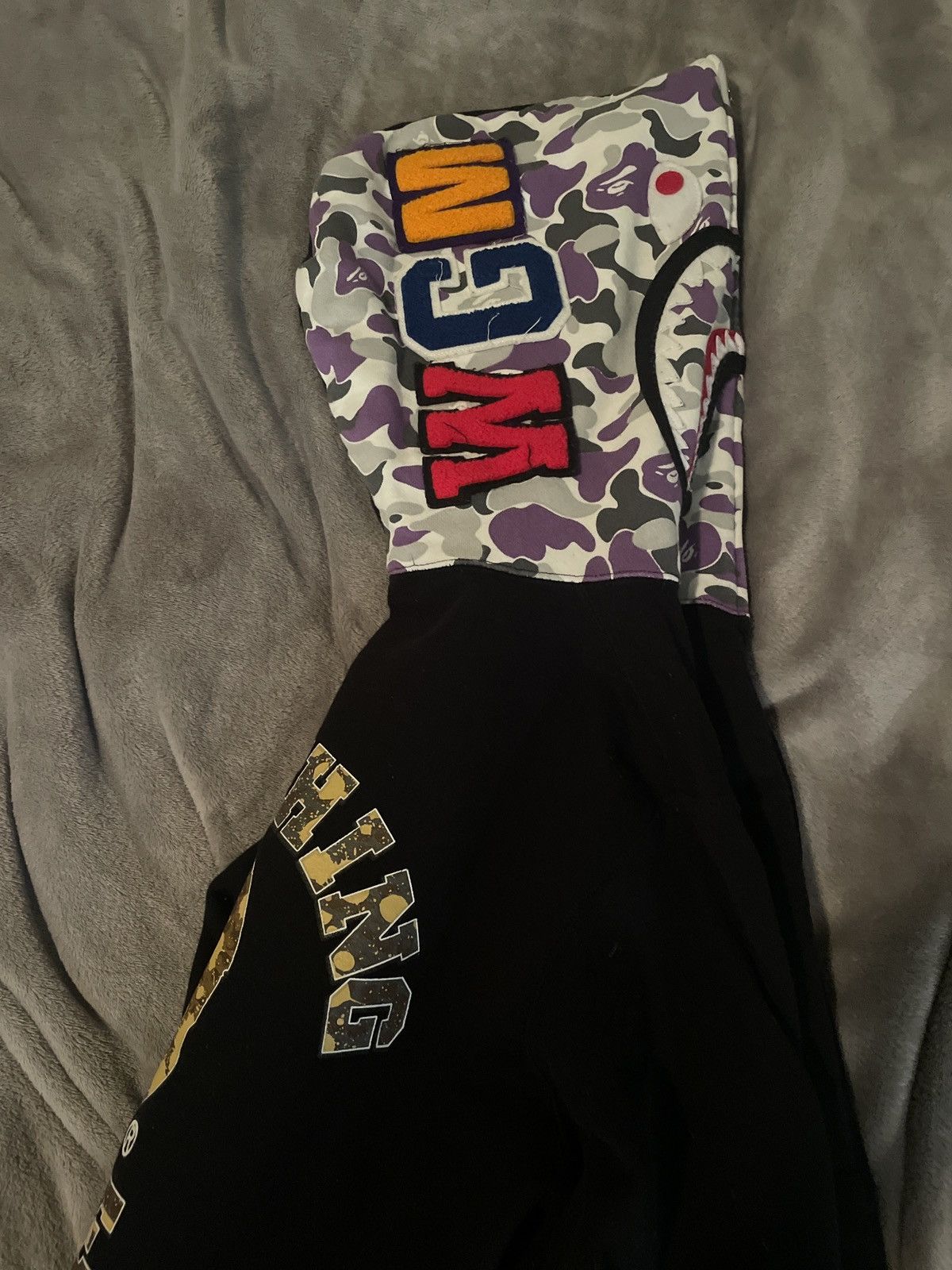 Bape 2015 stash × BAPE NYC Shark full zip Hoodie Black Size US L / EU 52-54 / 3 - 3 Thumbnail