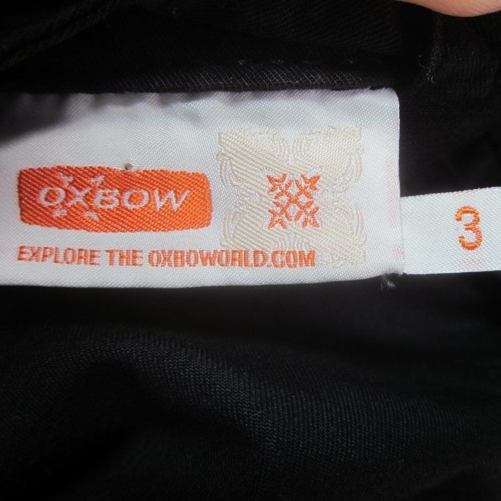 Oxbow OXBOW Womens Long Trench Black Cotton Jacket Size 3 Fits M Size M / US 6-8 / IT 42-44 - 3 Thumbnail