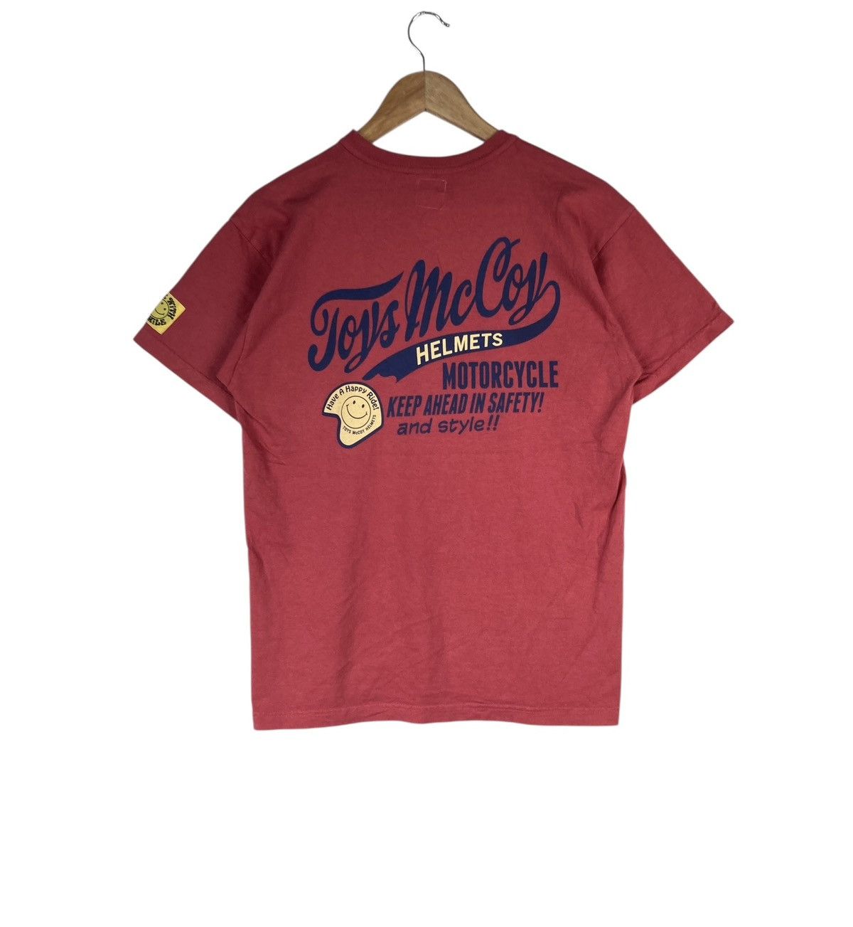 The Real McCoy's Vintage MCCOY’S TOYS MCCOY Helmets Motorcycle T-Shirt Size US M / EU 48-50 / 2 - 1 Thumbnail