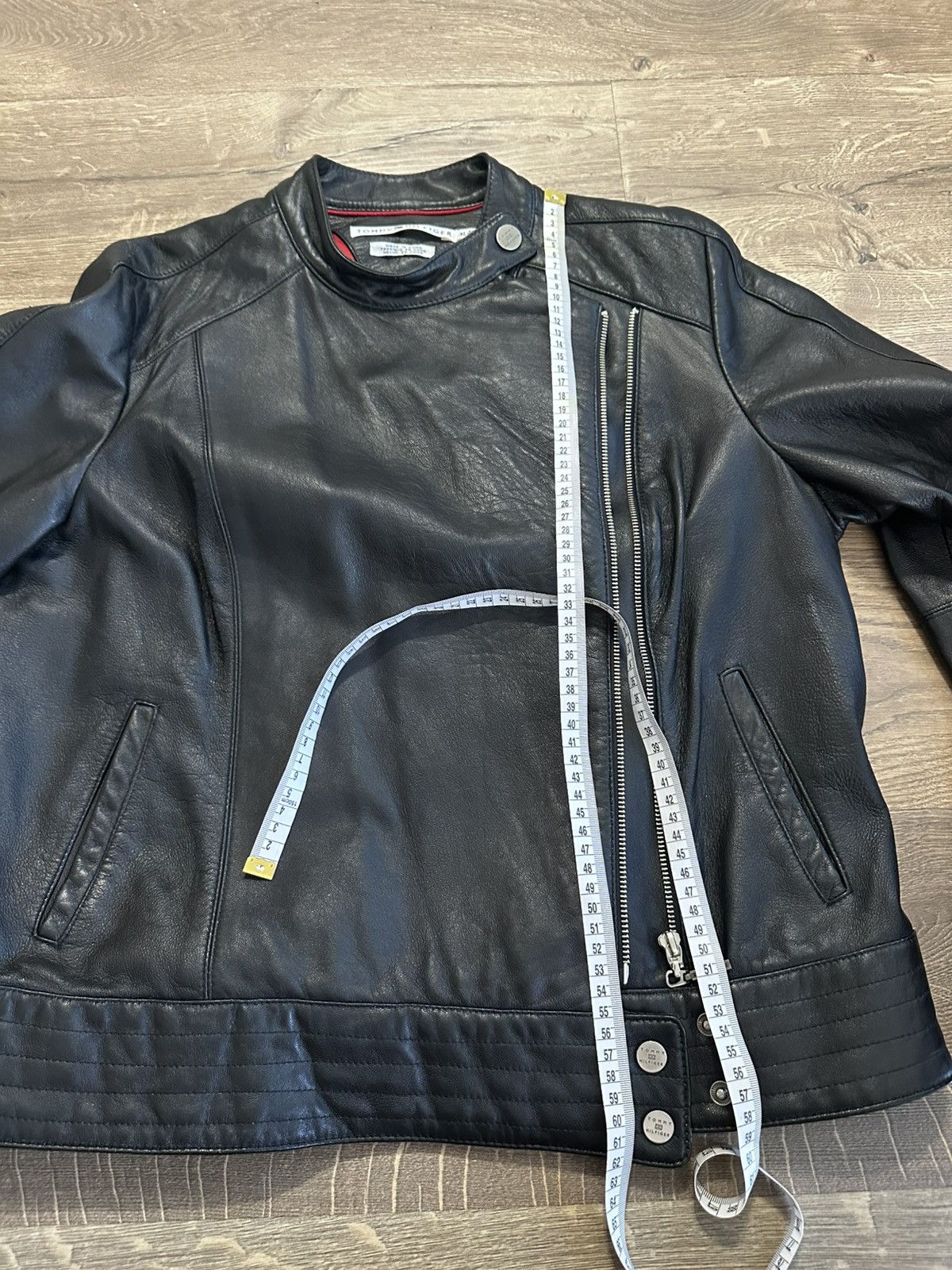 Tommy Hilfiger vtg tommy hifilger biker jacket Size XL / US 12-14 / IT 48-50 - 7 Thumbnail