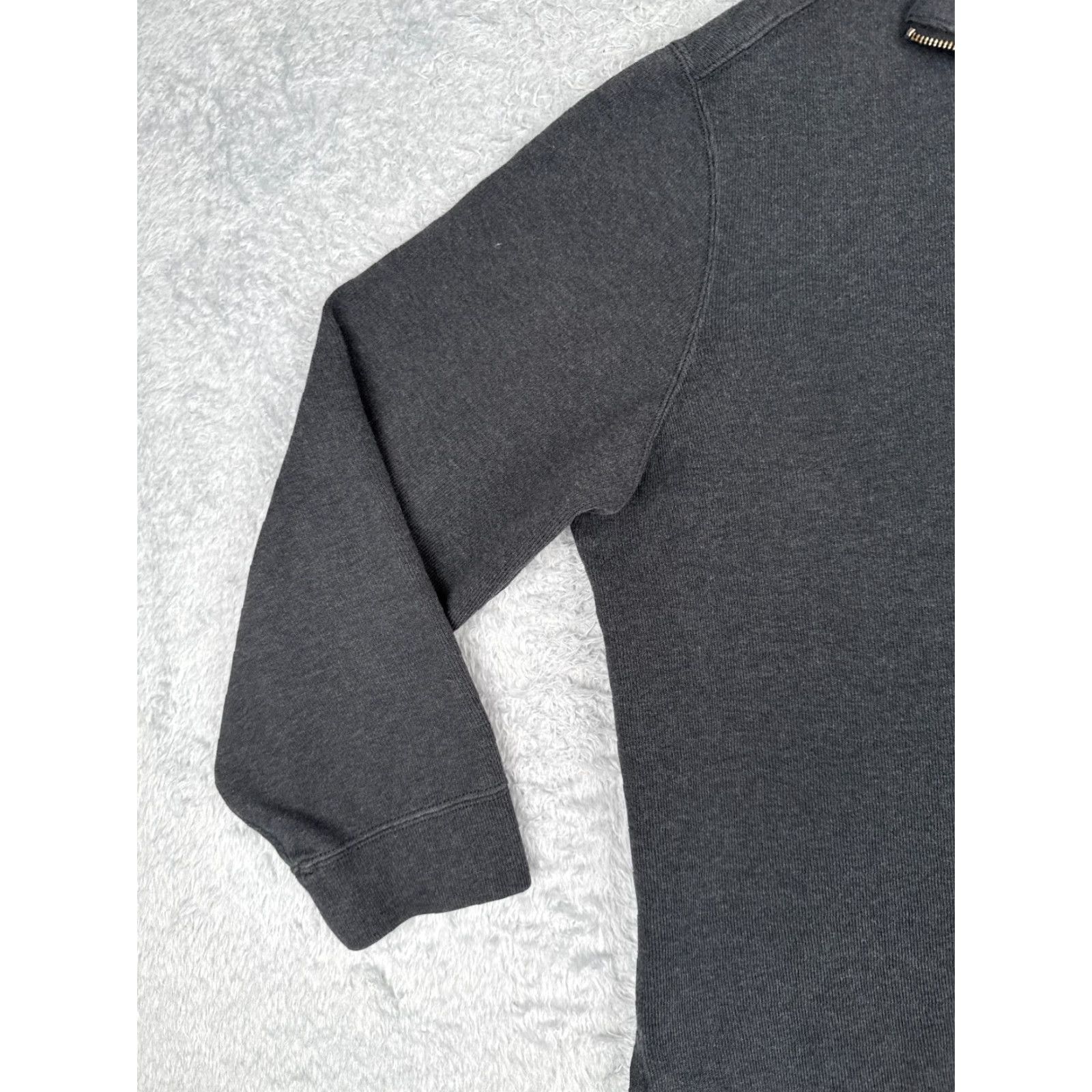 Ralph Lauren VINTAGE Polo Ralph Lauren Sweater Shirt Adult 2XL Gray 1/4 Zip Mock Neck Men Size US XXL / EU 58 / 5 - 3 Thumbnail