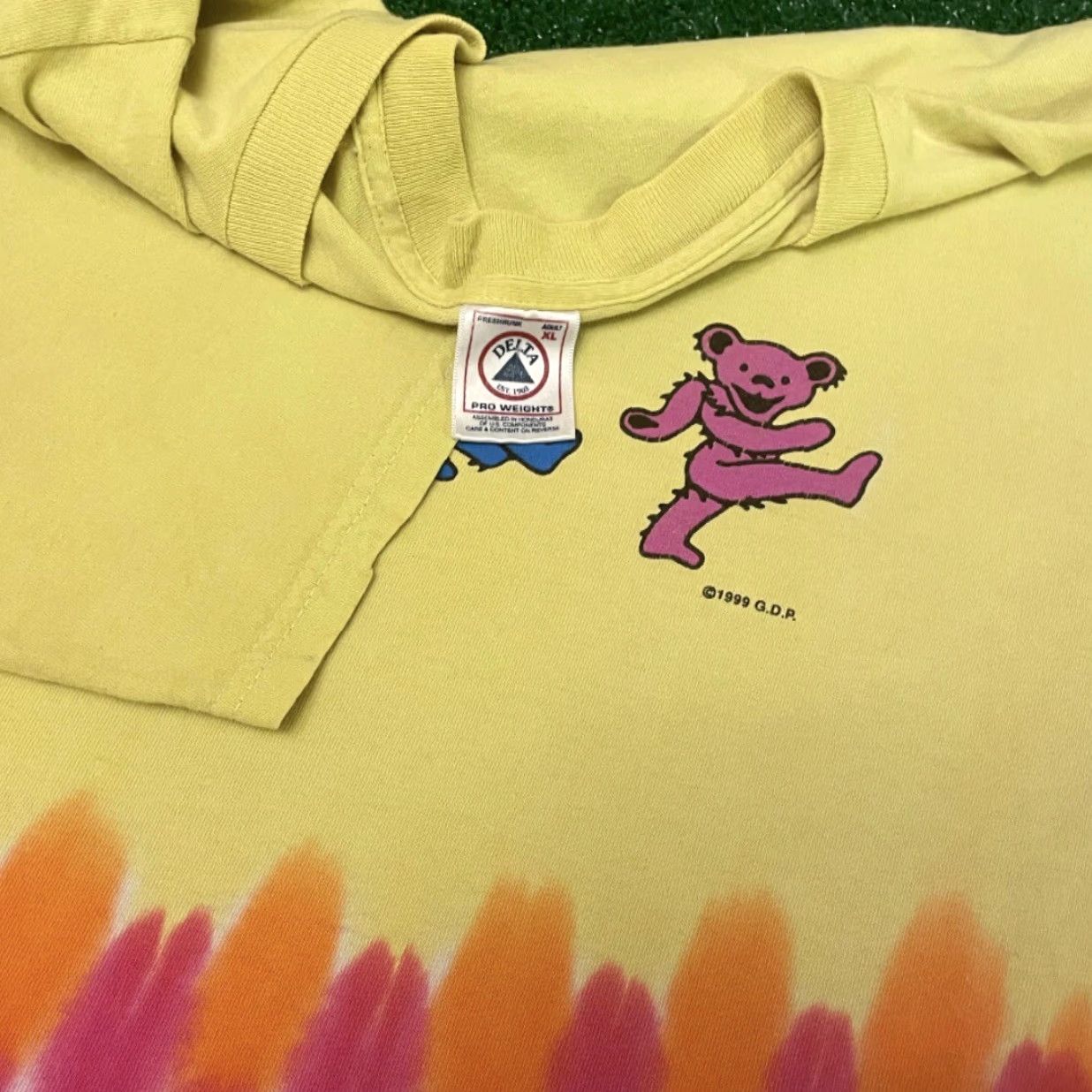 Vintage VINTAGE 90s Grateful Dead Dancing Bears 1999 GDM Tie Dye VTG Shirt Mens XL Size US XL / EU 56 / 4 - 2 Thumbnail