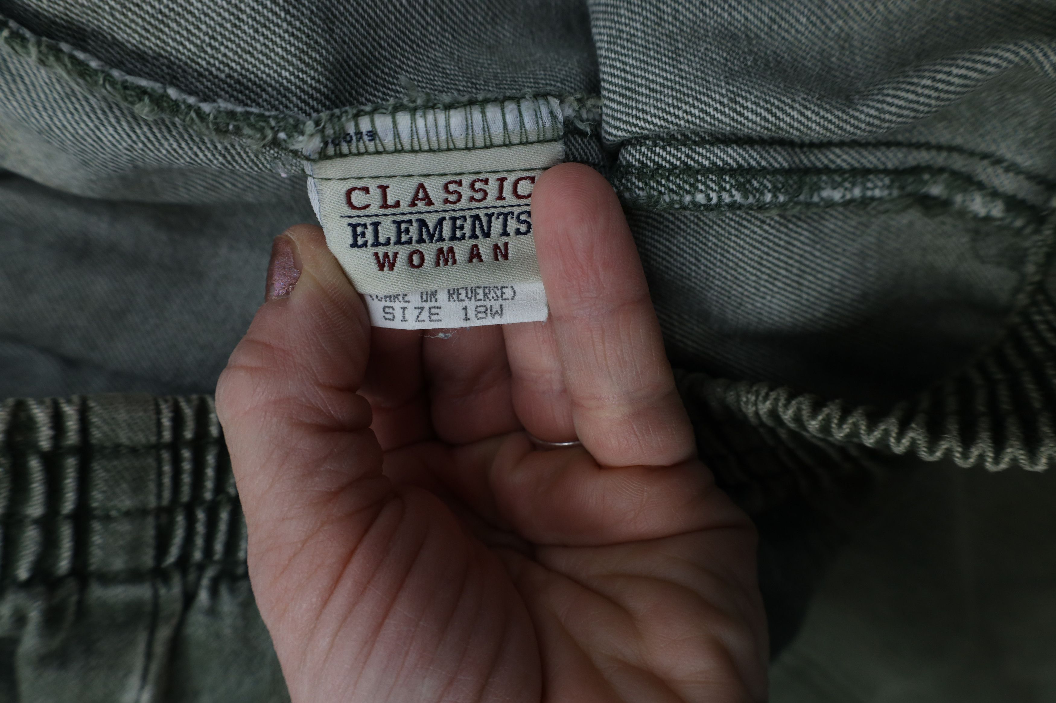 Vintage Vintage 90s Streetwear Fit Utility Denim Jeans Green USA Size 40" / US 18 - 8 Thumbnail