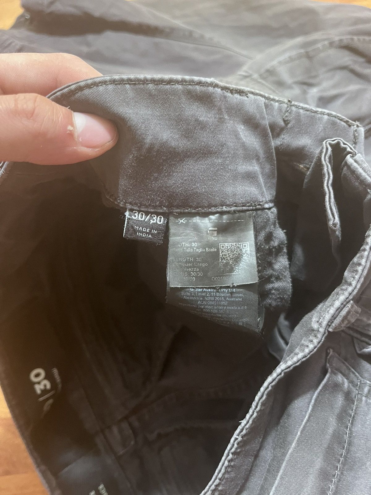 G-Star G Star RAW Cargo Pants Double Knee Y2k Multipocket Size US 30 / EU 46 - 10 Thumbnail
