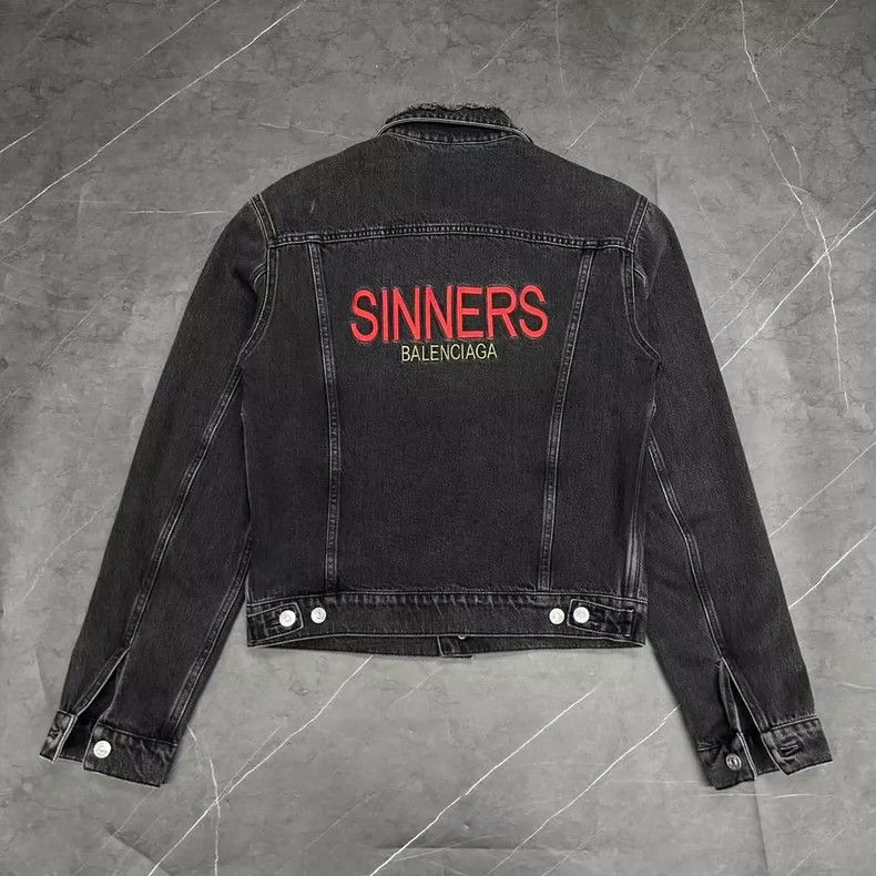 Balenciaga Balenciaga size 44 Denim jacket coat Size US S / EU 44-46 / 1 - 2 Thumbnail