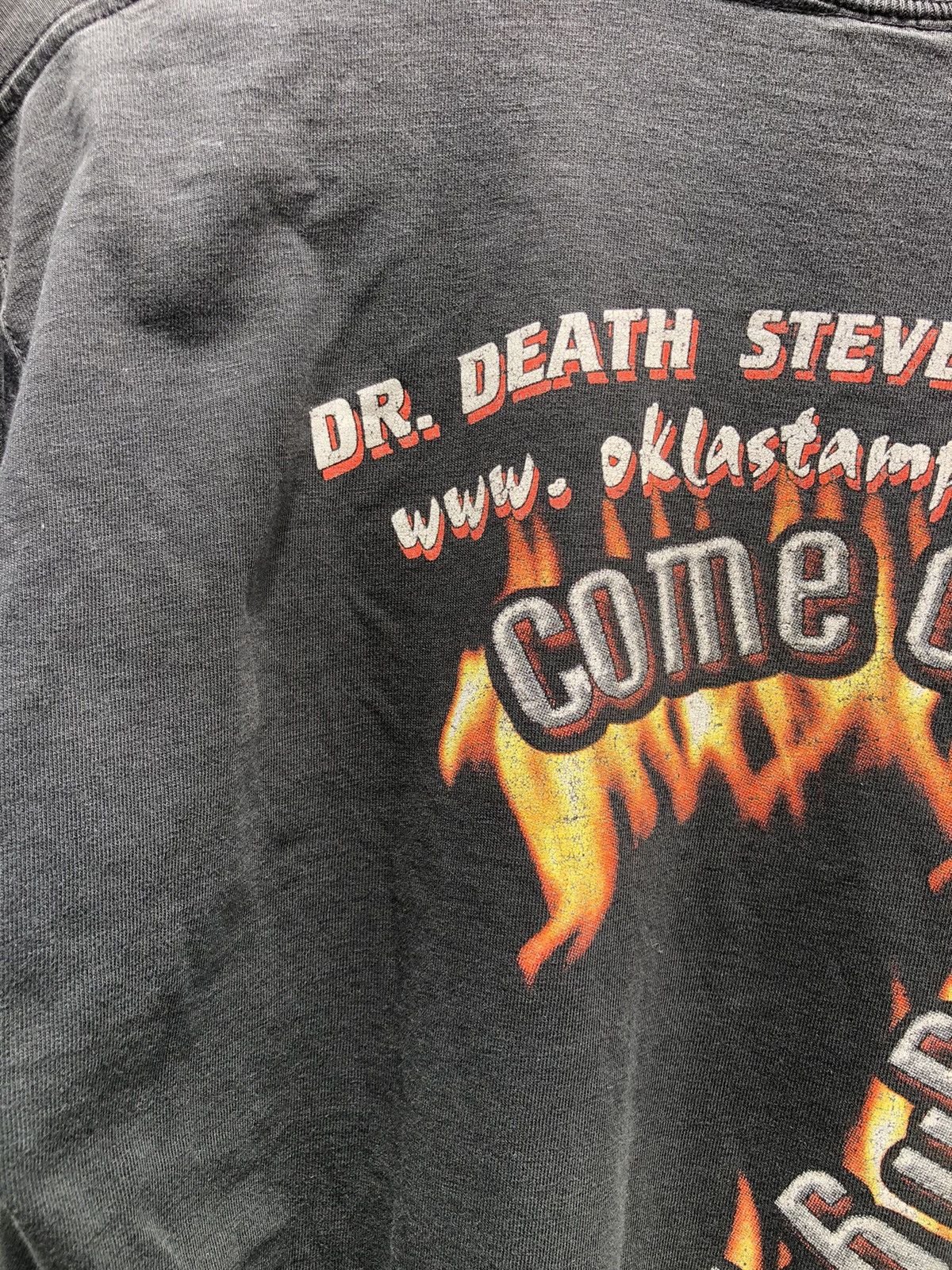 Vintage Vintage 90's DR DEATH Steve Williams Wrestling Tee Size US L / EU 52-54 / 3 - 10 Thumbnail