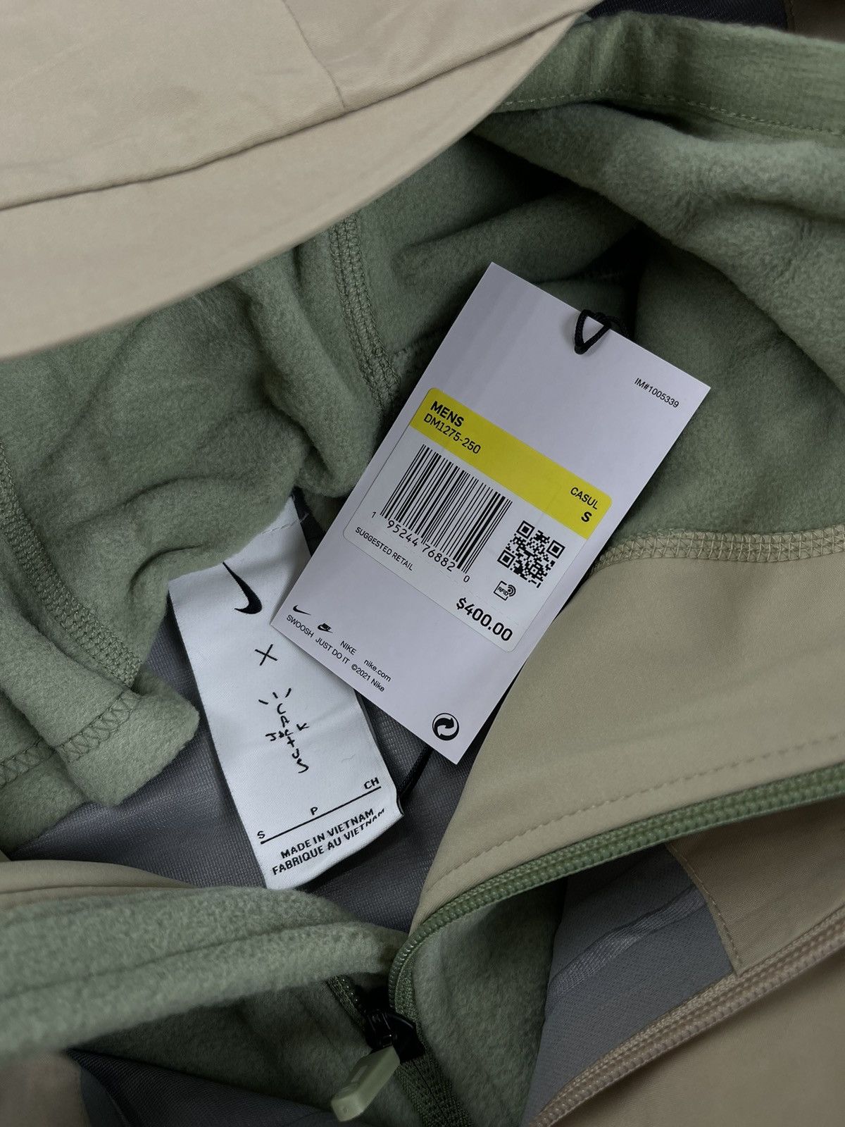 Nike × Travis Scott Nike x Cactus Jack by Travis Scott NRG BH Jacket Size S Size US S / EU 44-46 / 1 - 22 Thumbnail