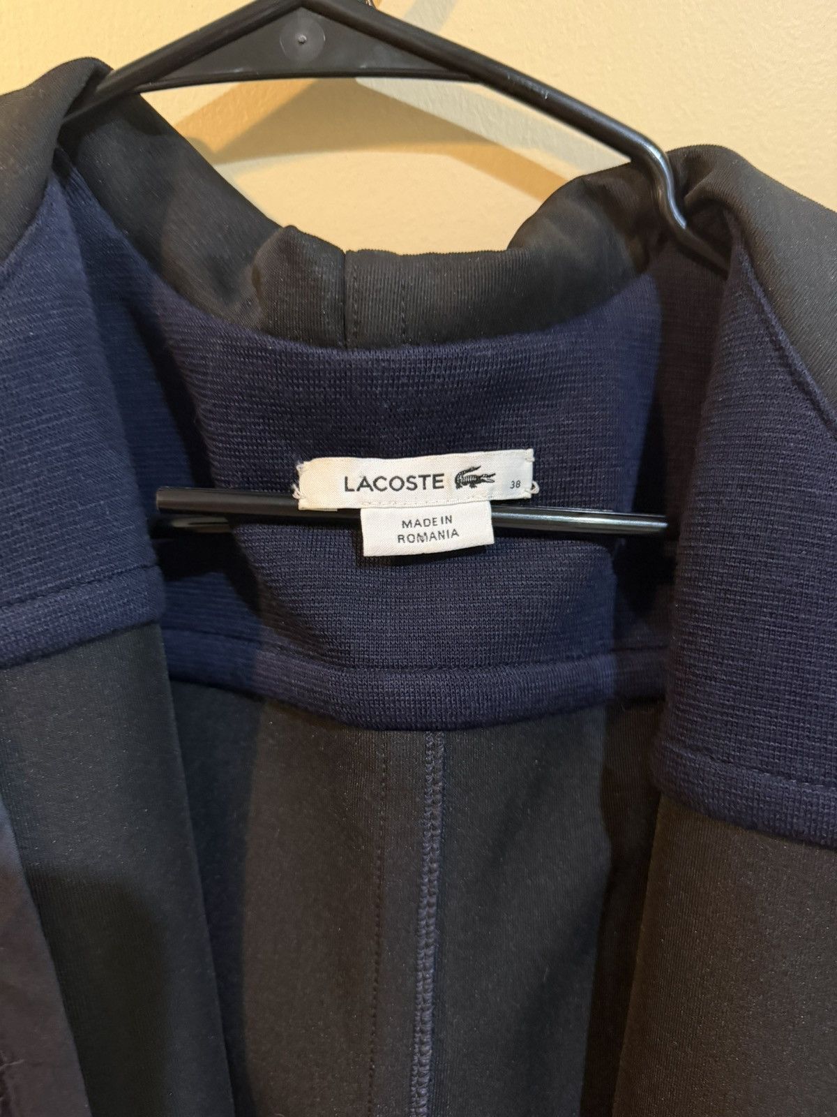 Lacoste Vintage Women’s Longline Hooded Tailored Vest Size L / US 10 / IT 46 - 1 Thumbnail