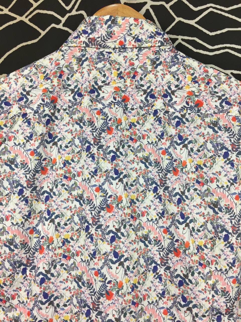 Japanese Brand High Street Japan Liberty Style Floral Short Sleeve Shirt Size US M / EU 48-50 / 2 - 5 Thumbnail