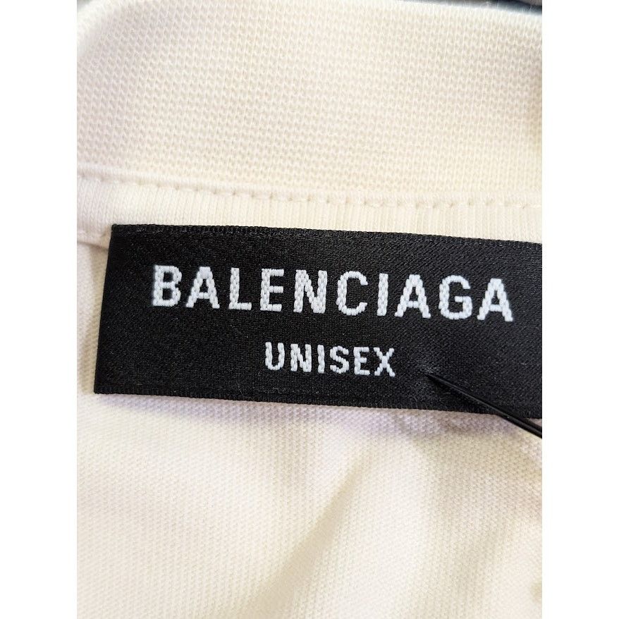 Balenciaga o1rshd1 Unisex T-Shirt in Beige Size US XL / EU 56 / 4 - 12 Thumbnail