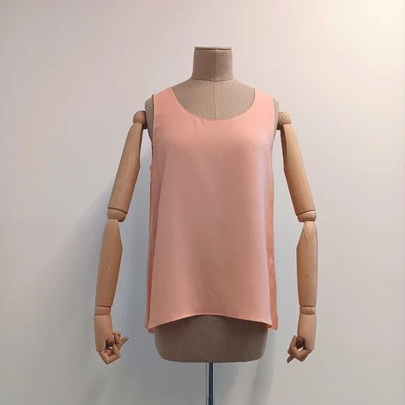 Lafayette 148 LAFAYETTE 148 NEW YORK Finley Pink Dusk Silk Blouse - (S) Size S / US 4 / IT 40 - 2 Thumbnail