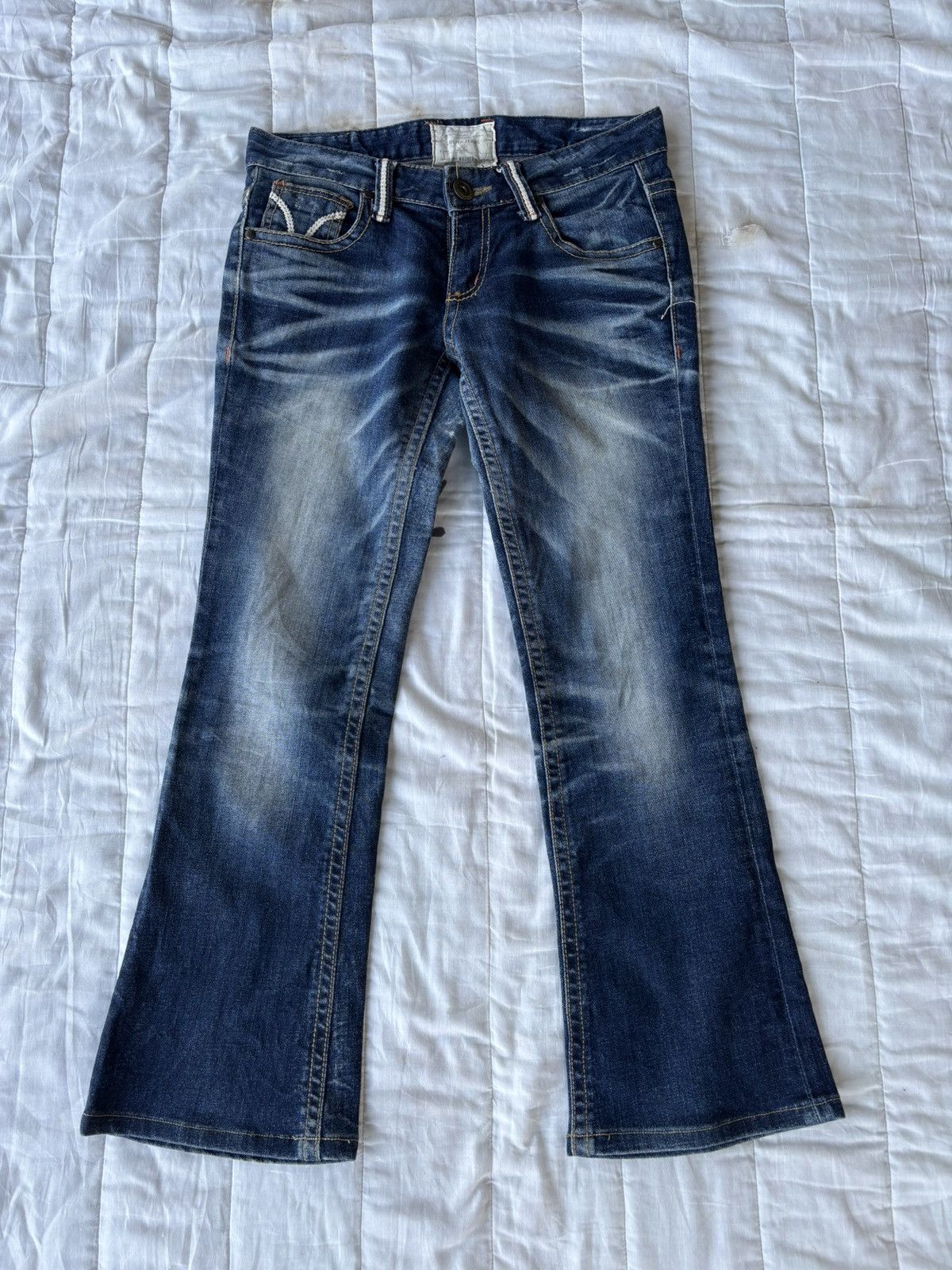Hysteric Glamour 💥LOLITA FLARE BOOTCUT DENIM JEANS Size 30" / US 8 / IT 44 - 1 Thumbnail