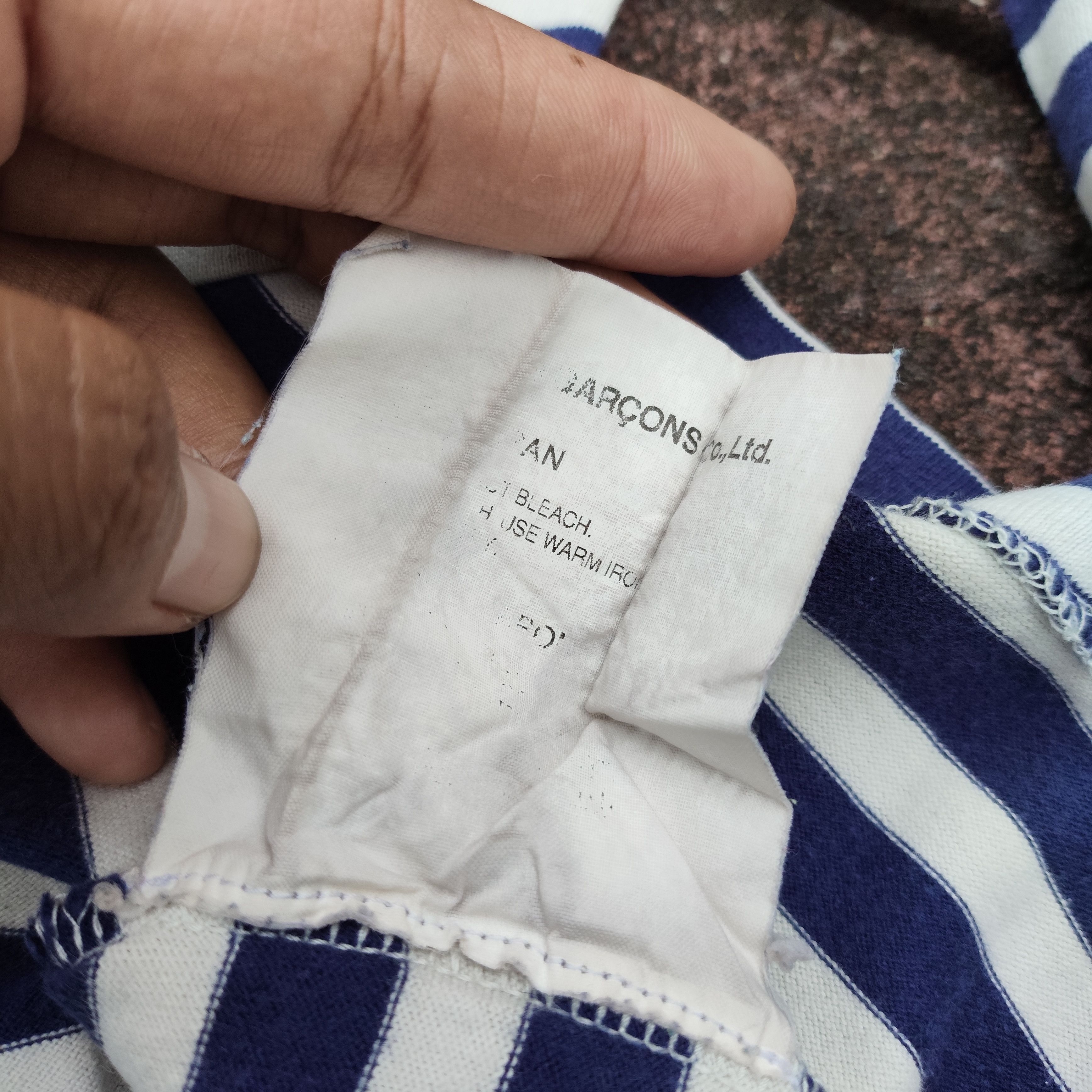 Comme des Garcons Play Comme des Garcons Stripe Size L / US 10 / IT 46 - 4 Thumbnail