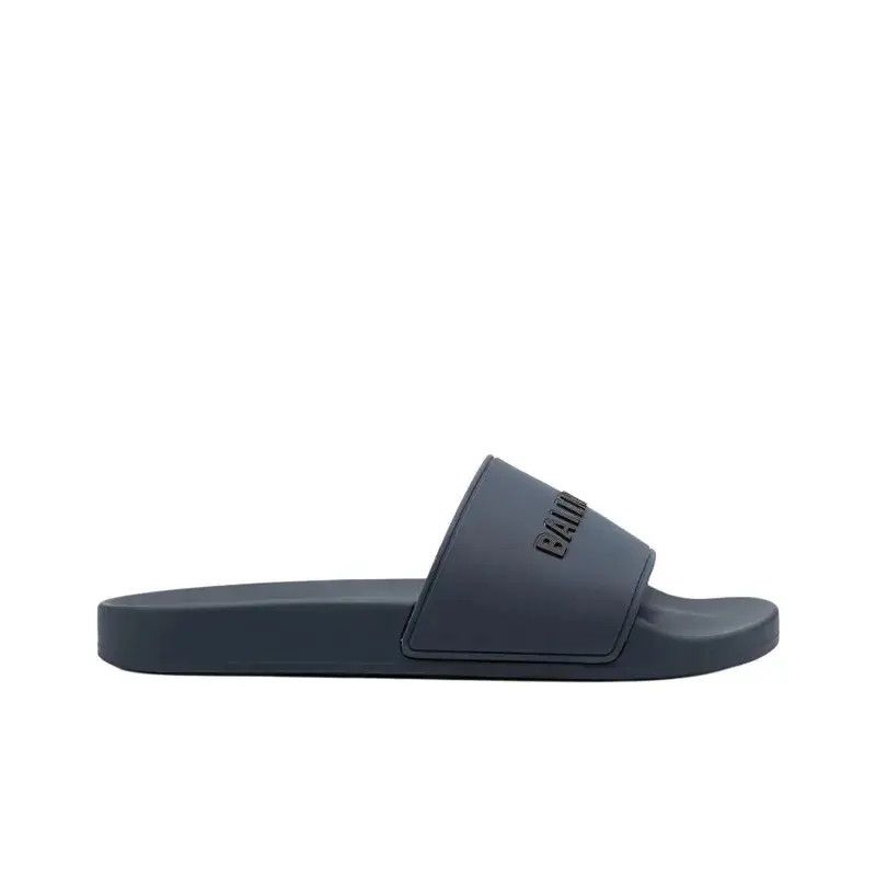 o1w1db10125 Pool Slide Sandals in Dark Blue