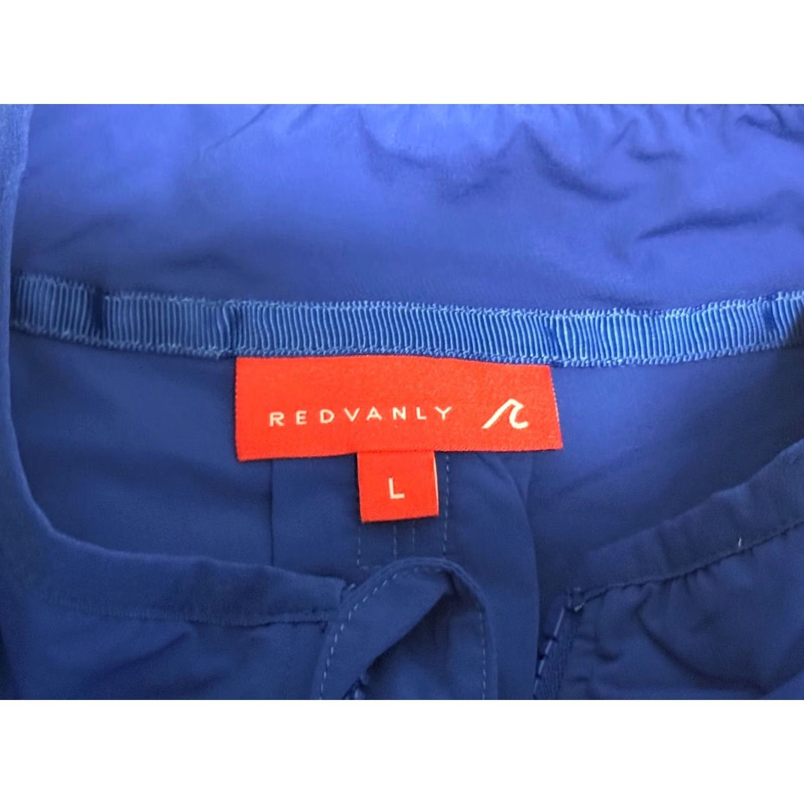Vintage Redvanly Mens Royal Blue Full Zip Lightweight Windbreaker Jacket L Nylon Blend Size US L / EU 52-54 / 3 - 3 Thumbnail