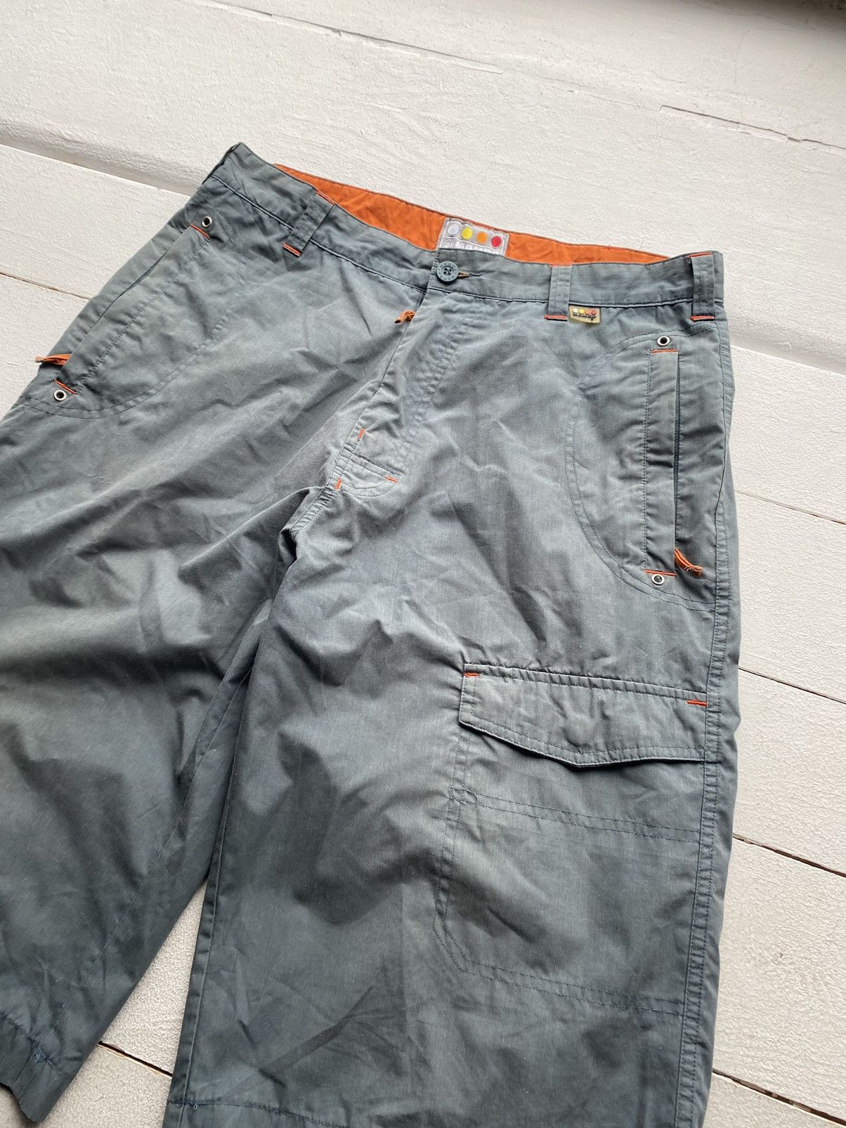Mambo × Vintage 90s Mambo Baggy Relaxed Mens Shorts Medium 32 size y2k surf Size US 32 / EU 48 - 3 Thumbnail