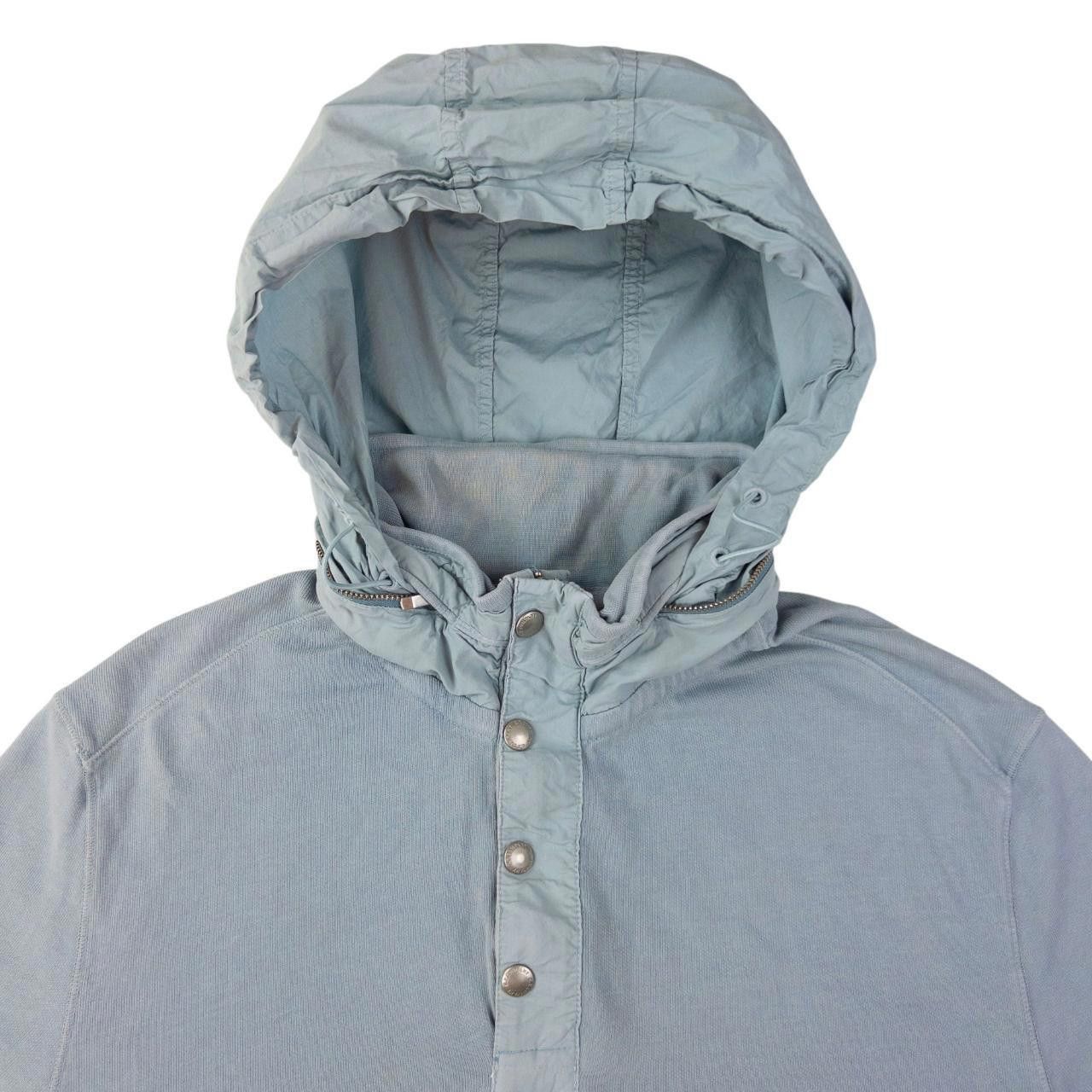 Designer Vintage CP Company Q Zip Snap Hoodie Size XL Size US XL / EU 56 / 4 - 3 Thumbnail